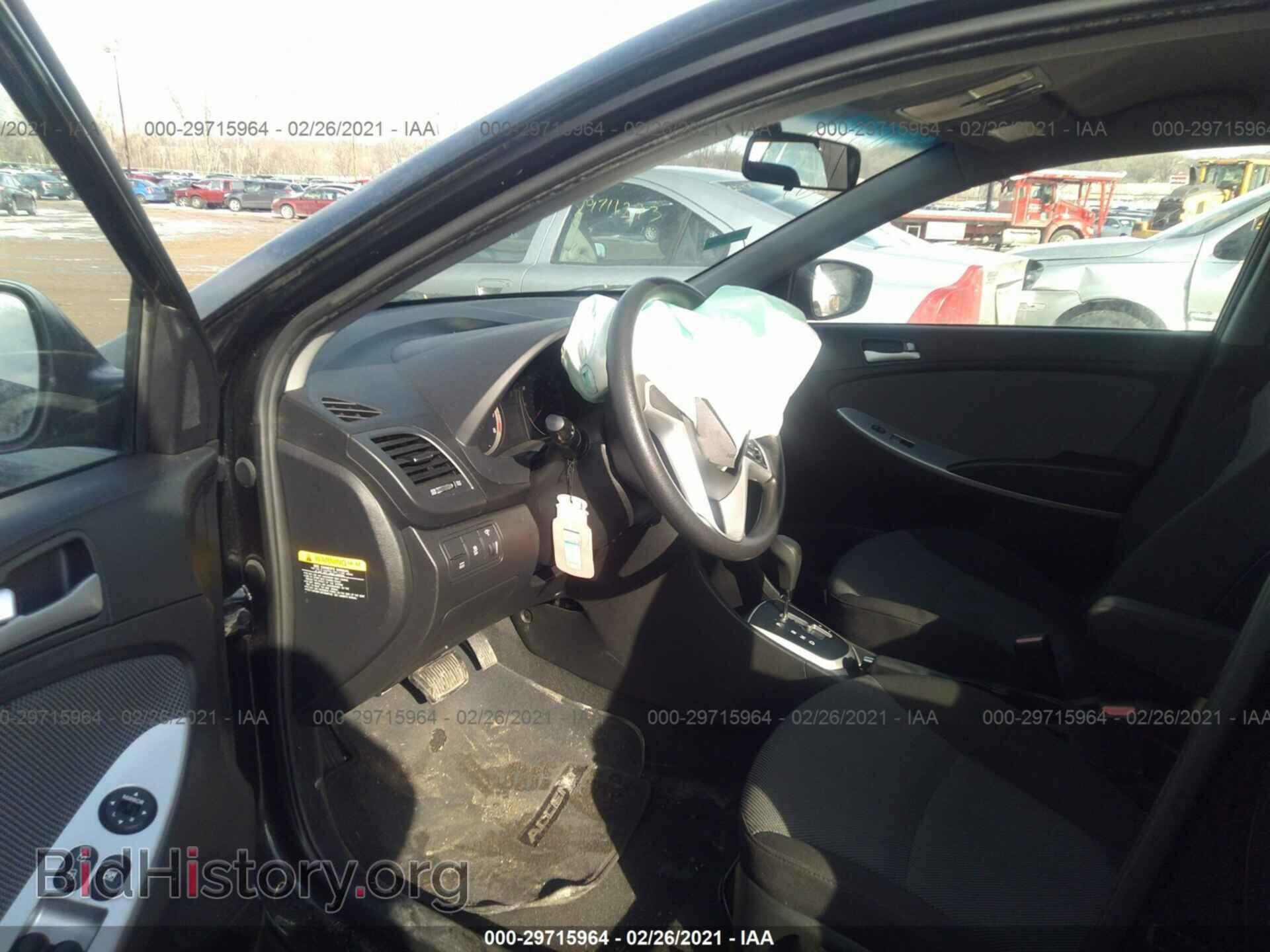 2012 HYUNDAI ACCENT - VIN: KMHCT5AE1CU016065 - Фото 5