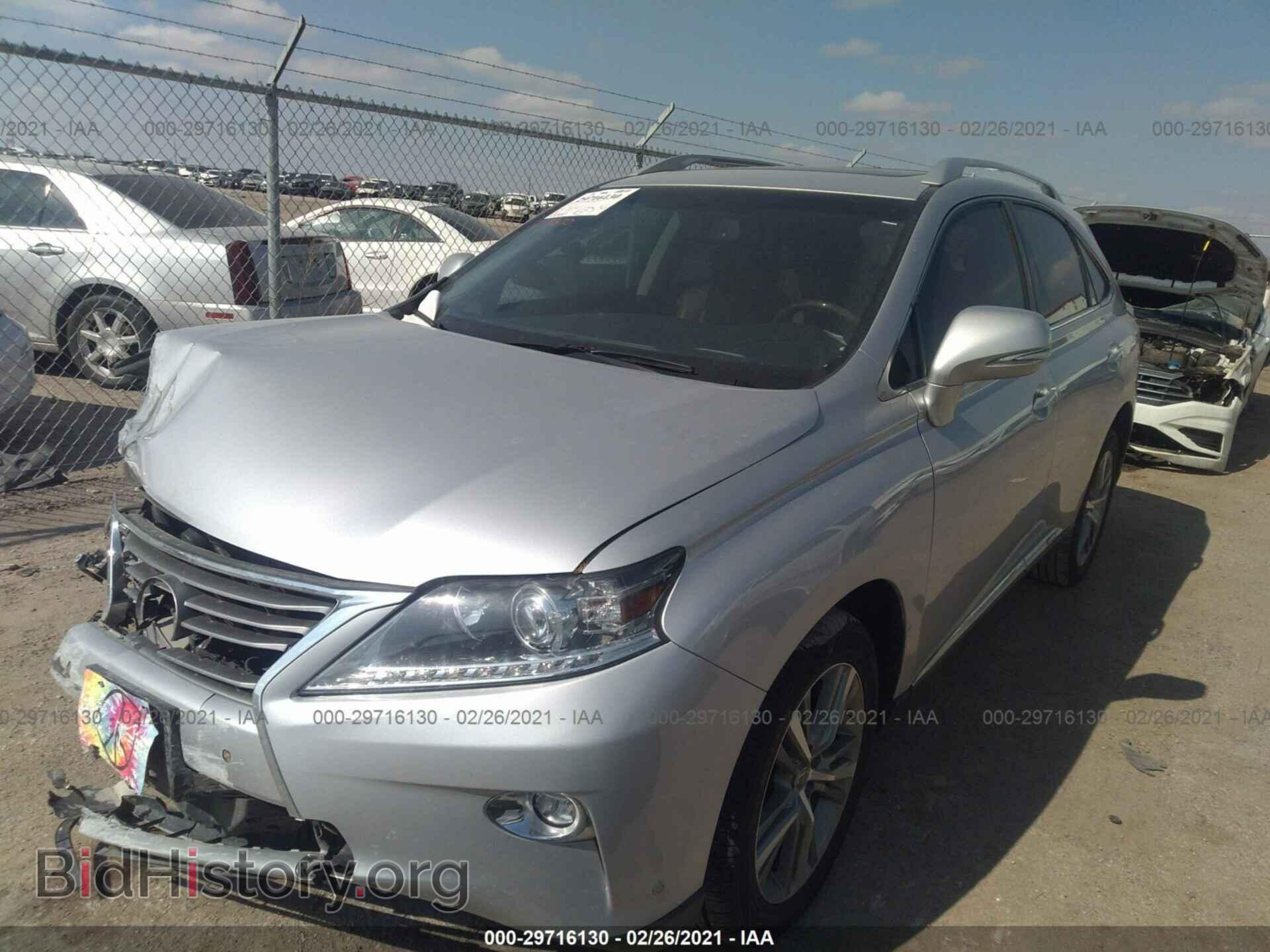 2015 LEXUS RX 450H - VIN: 2T2BC1BA3FC001200 - Photo 2