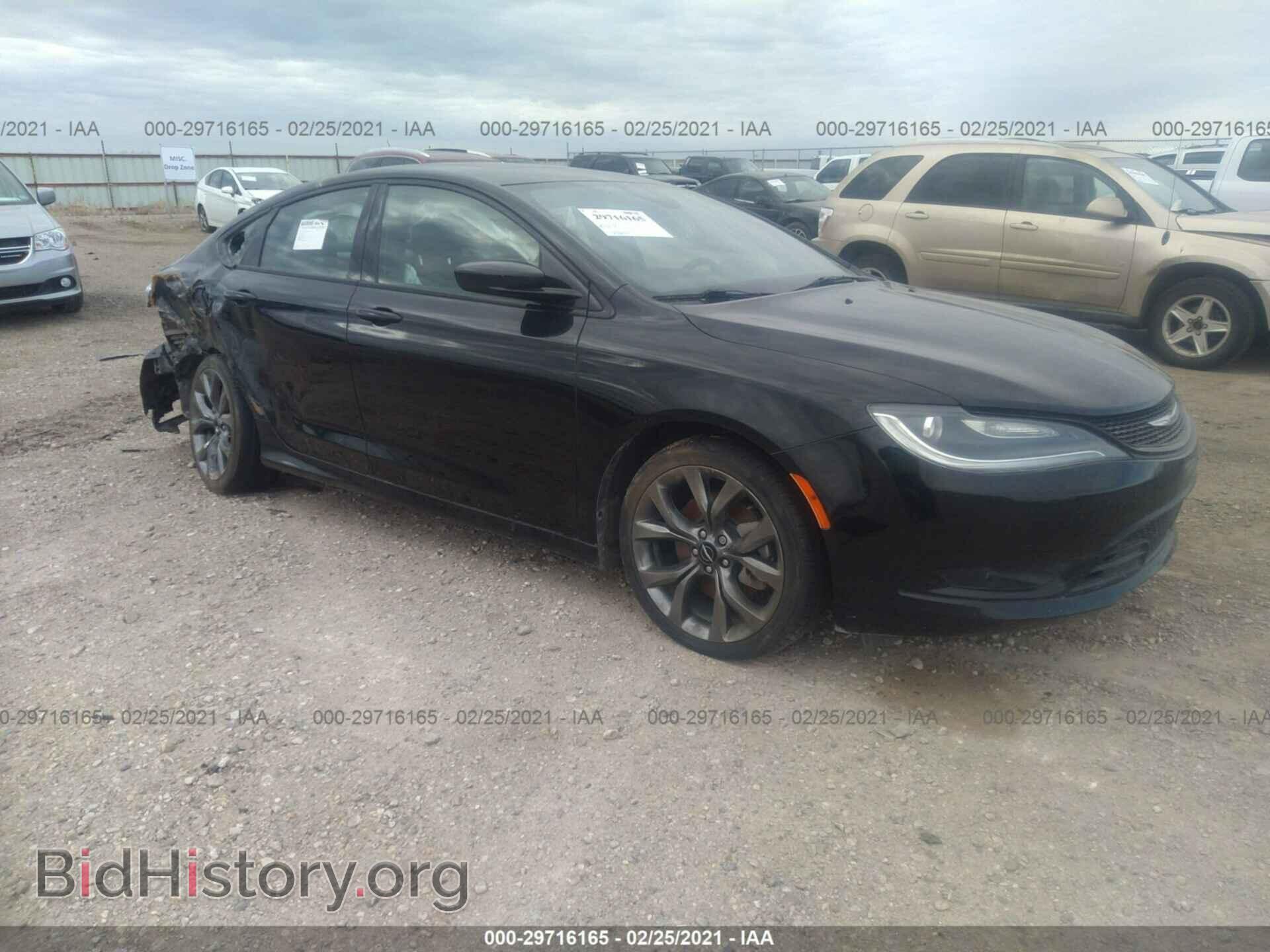 Фотография 1C3CCCBGXGN109941 - CHRYSLER 200 2016