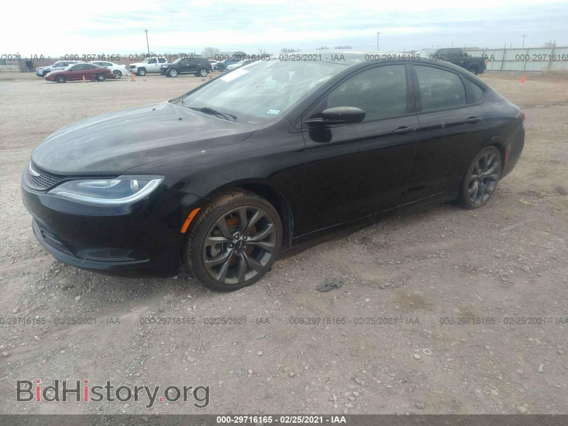 2016 CHRYSLER 200 - VIN: 1C3CCCBGXGN109941 - Фото 2