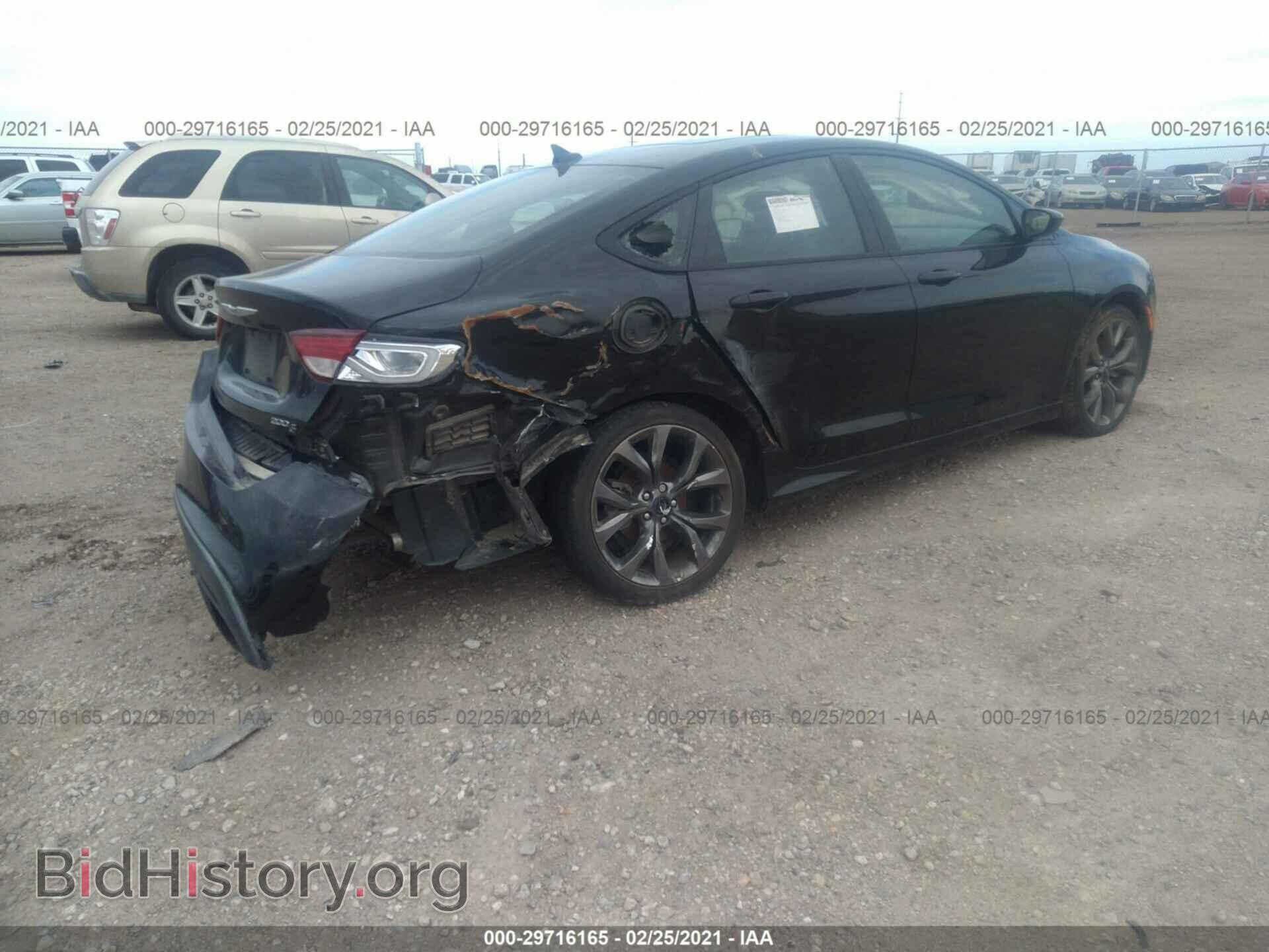 2016 CHRYSLER 200 - VIN: 1C3CCCBGXGN109941 - Фото 4