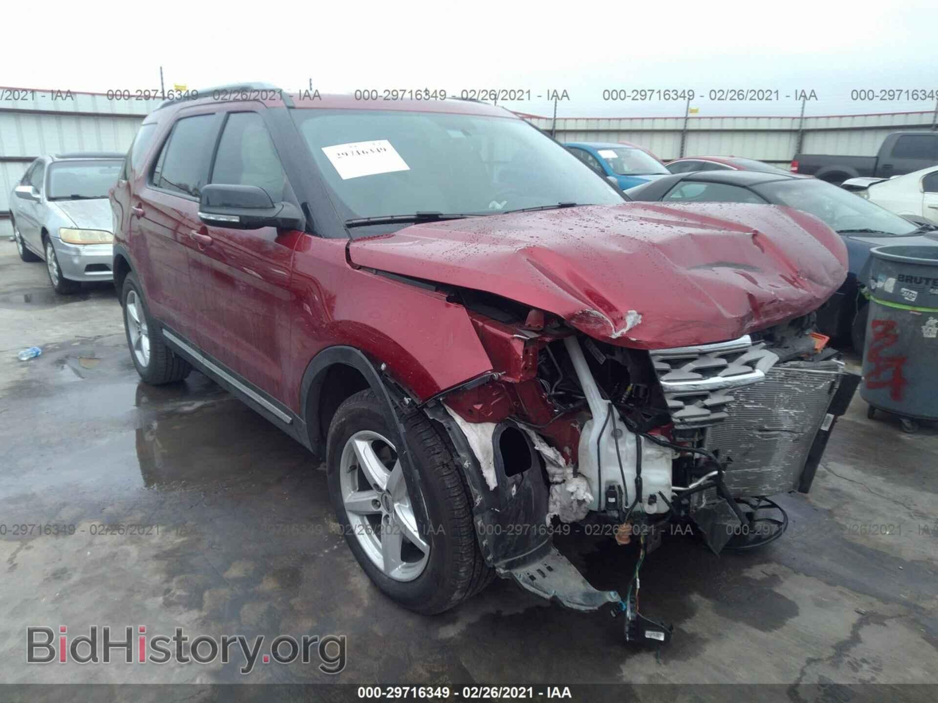 Фотография 1FM5K7D87JGB07513 - FORD EXPLORER 2018