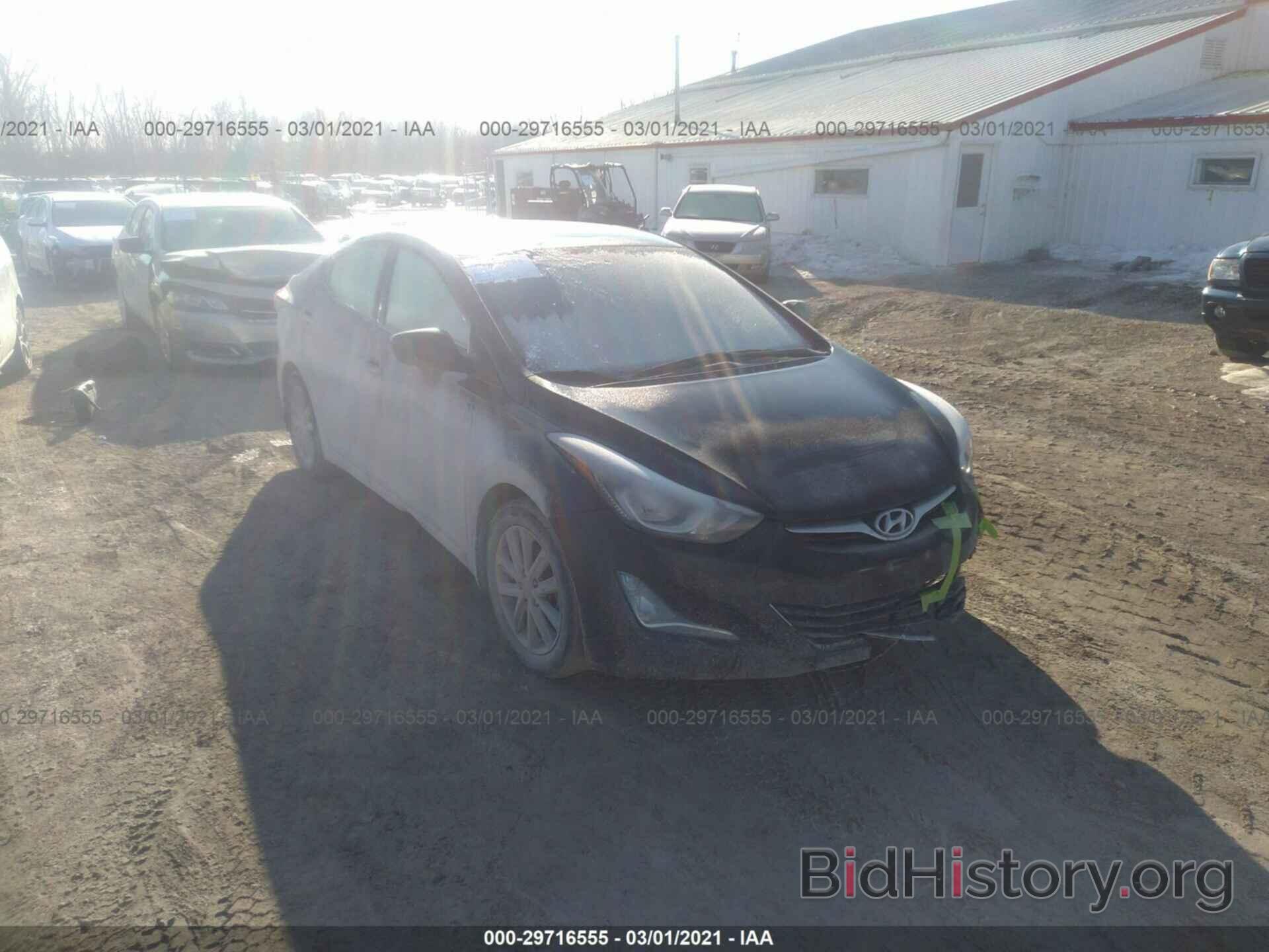 Фотография 5NPDH4AE9FH598788 - HYUNDAI ELANTRA 2015