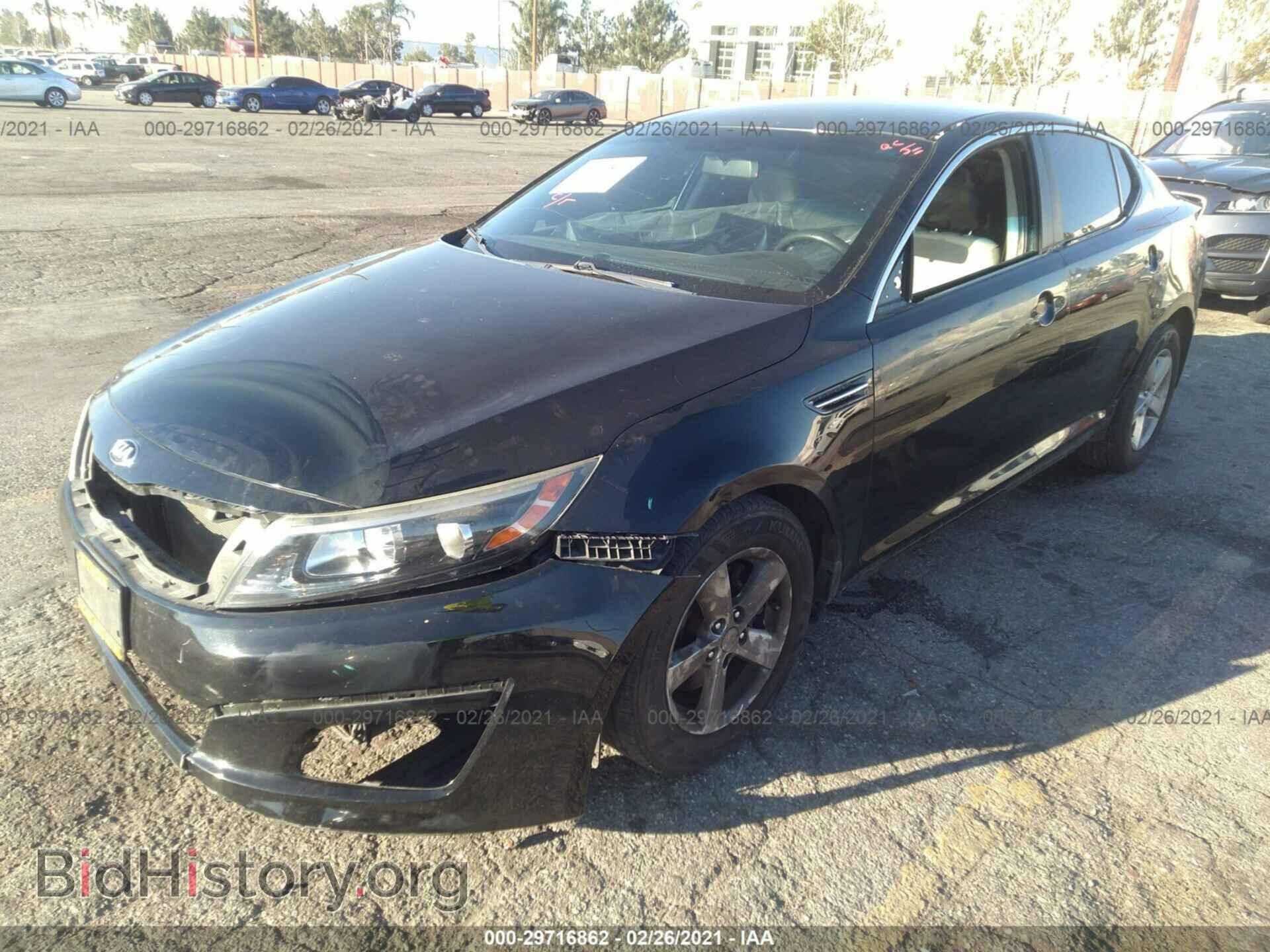 2015 KIA OPTIMA - VIN: 5XXGM4A78FG359528 - Фото 2