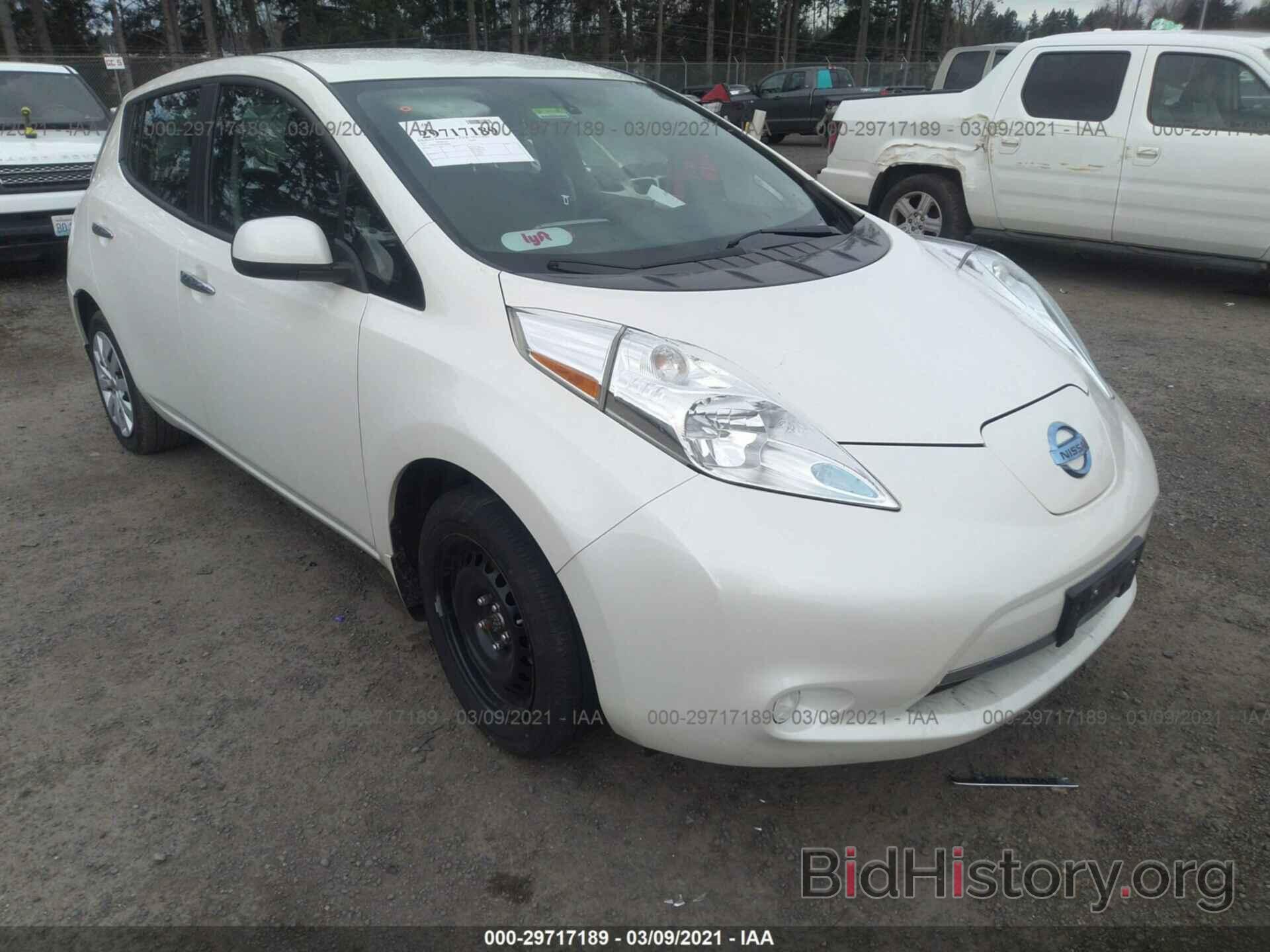 Photo 1N4BZ0CP8HC300988 - NISSAN LEAF 2017