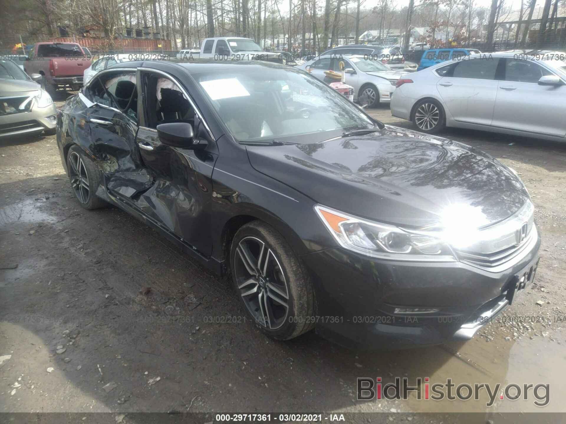 Photo 1HGCR2F57GA035187 - HONDA ACCORD SEDAN 2016