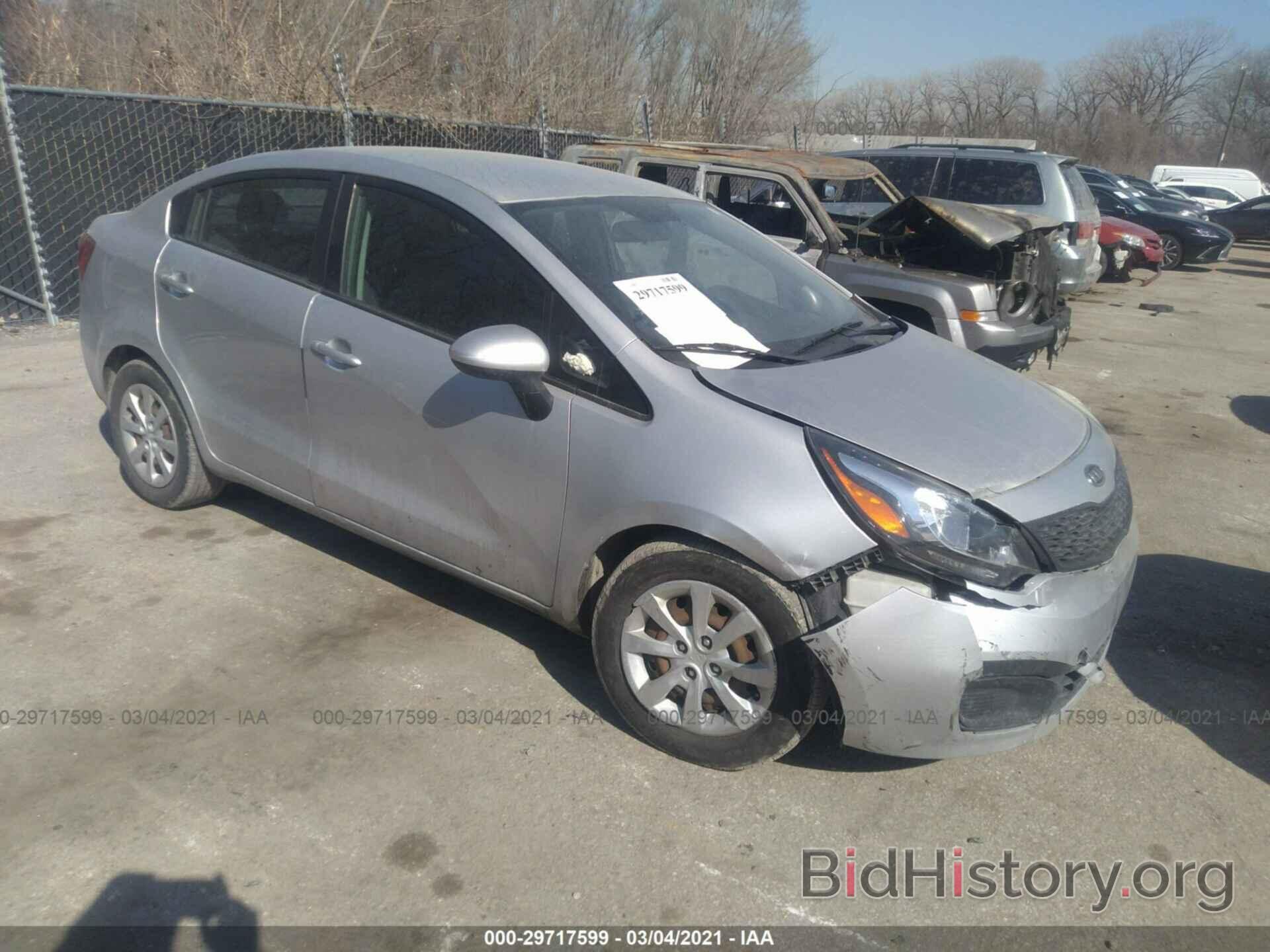 Photo KNADM4A38C6072861 - KIA RIO 2012