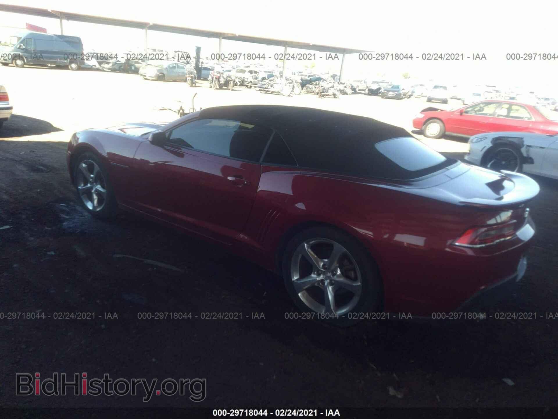 2014 CHEVROLET CAMARO - VIN: 2G1FB3D38E9138272 - Фото 3