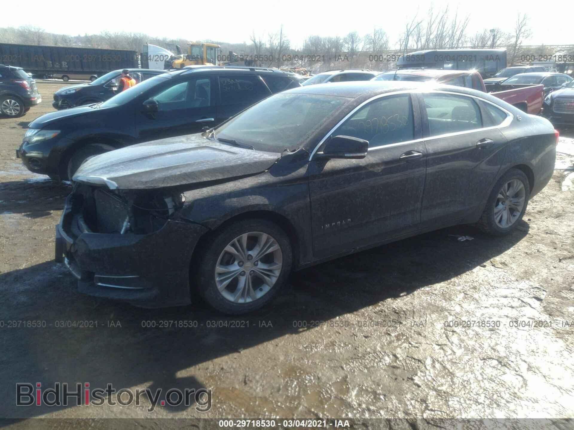 2014 CHEVROLET IMPALA - VIN: 2G1125S36E9177659 - Фото 2