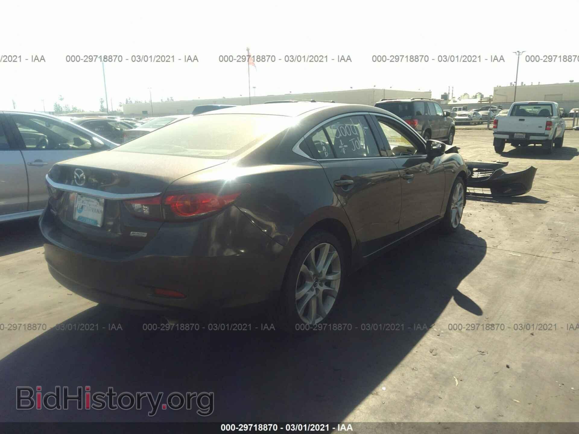 2017 MAZDA MAZDA6 - VIN: JM1GL1V52H1106665 - Фото 4