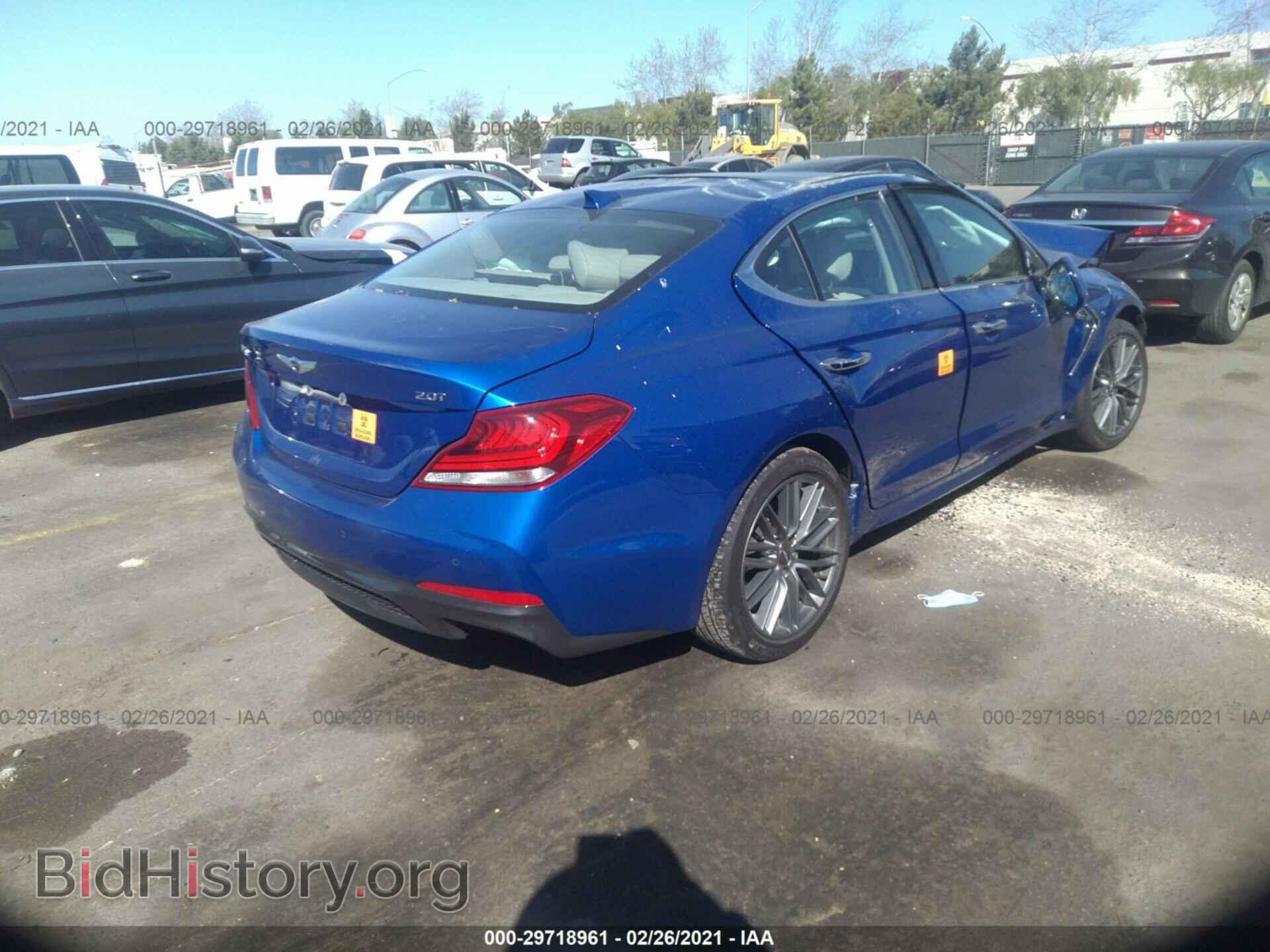 2019 GENESIS G70 - VIN: KMTG34LA0KU022532 - Фото 4