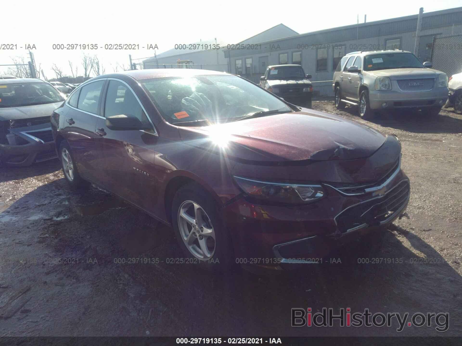 Photo 1G1ZB5ST1GF250529 - CHEVROLET MALIBU 2016