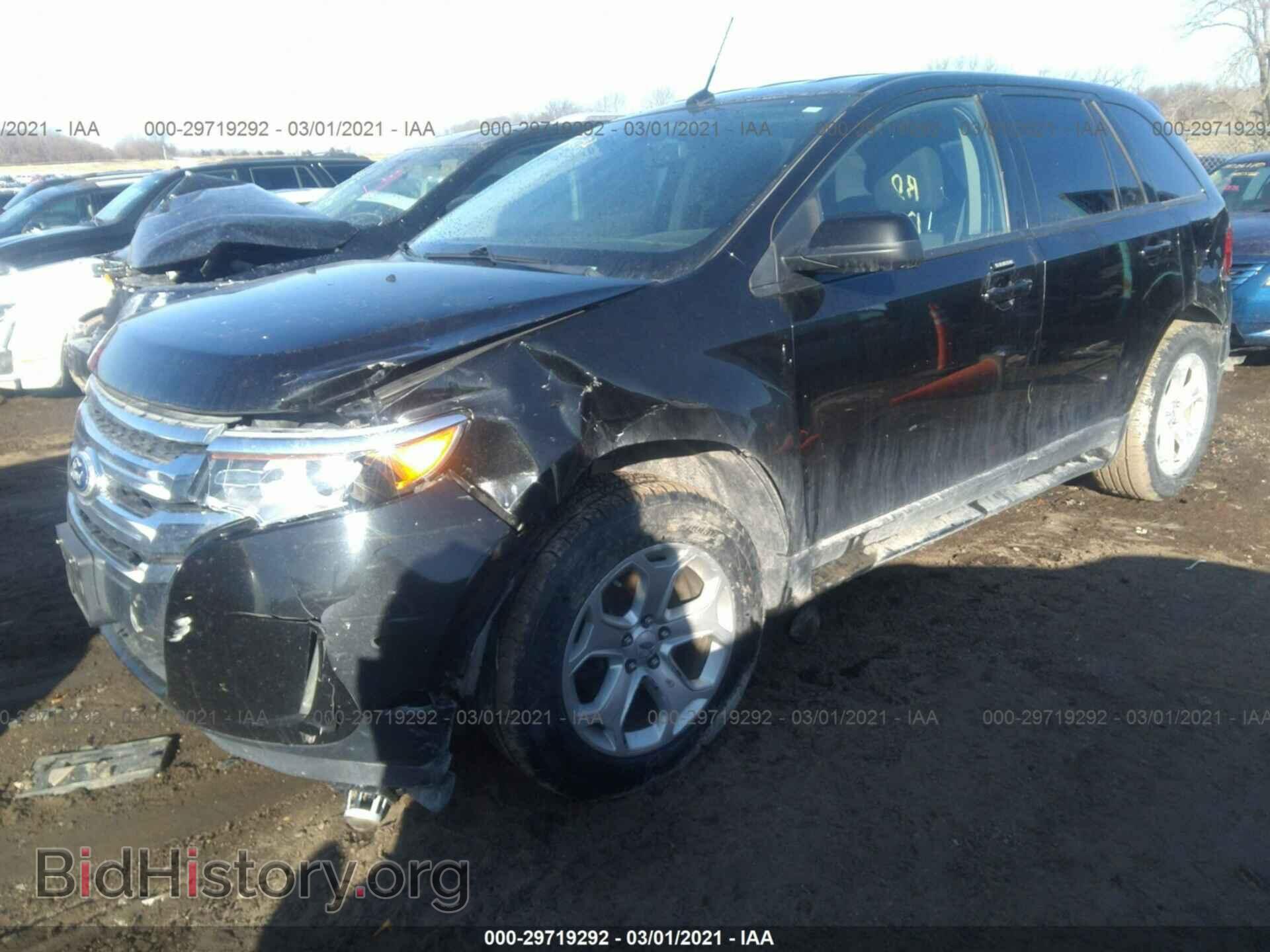 2014 FORD EDGE - VIN: 2FMDK3J90EBA42132 - Фото 2