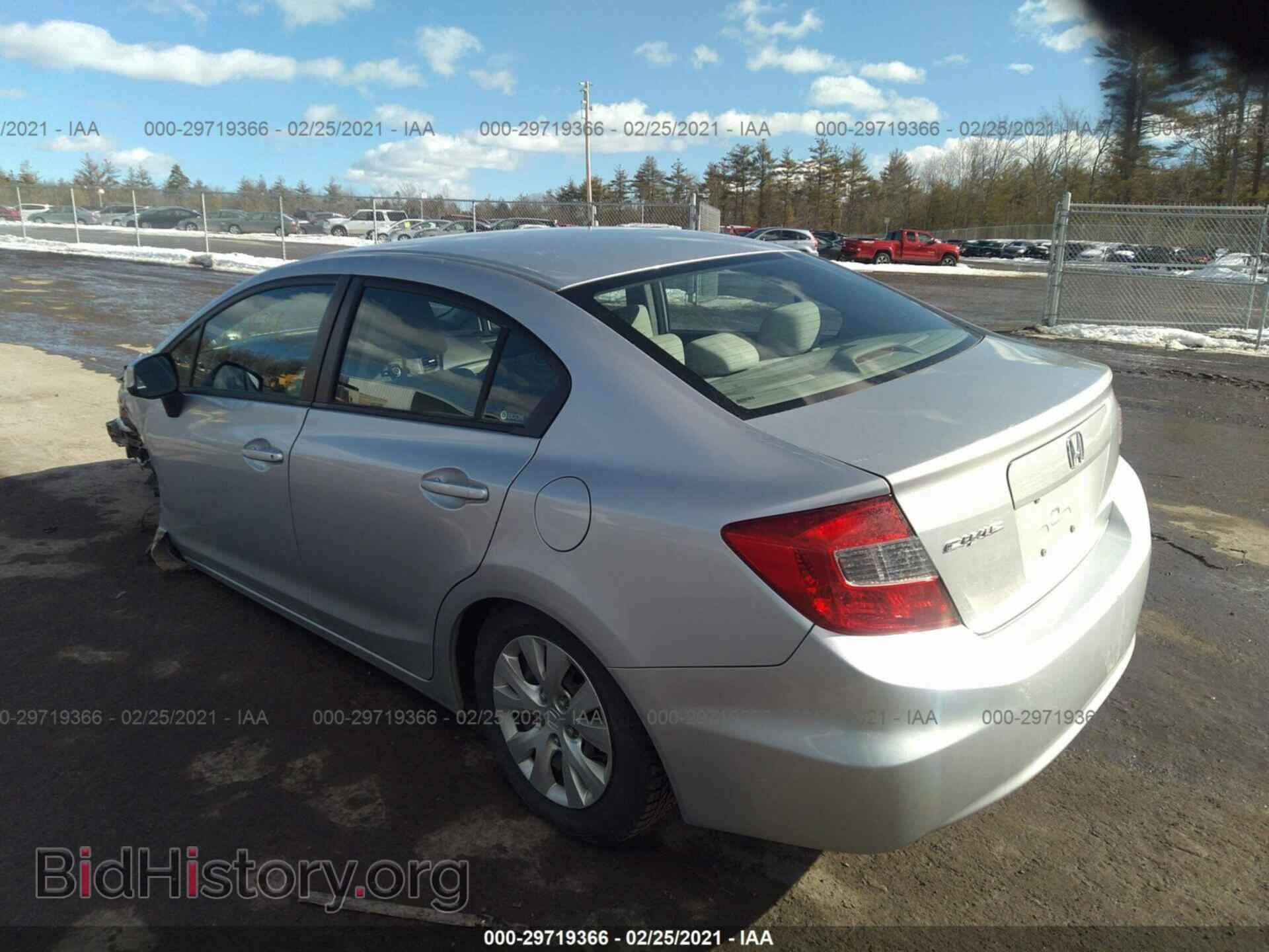 2012 HONDA CIVIC SDN - VIN: 2HGFB2F59CH593376 - Фото 3