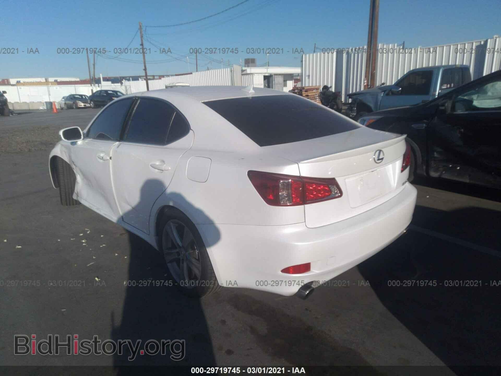 2011 LEXUS IS 250 - VIN: JTHBF5C2XB5154446 - Фото 3