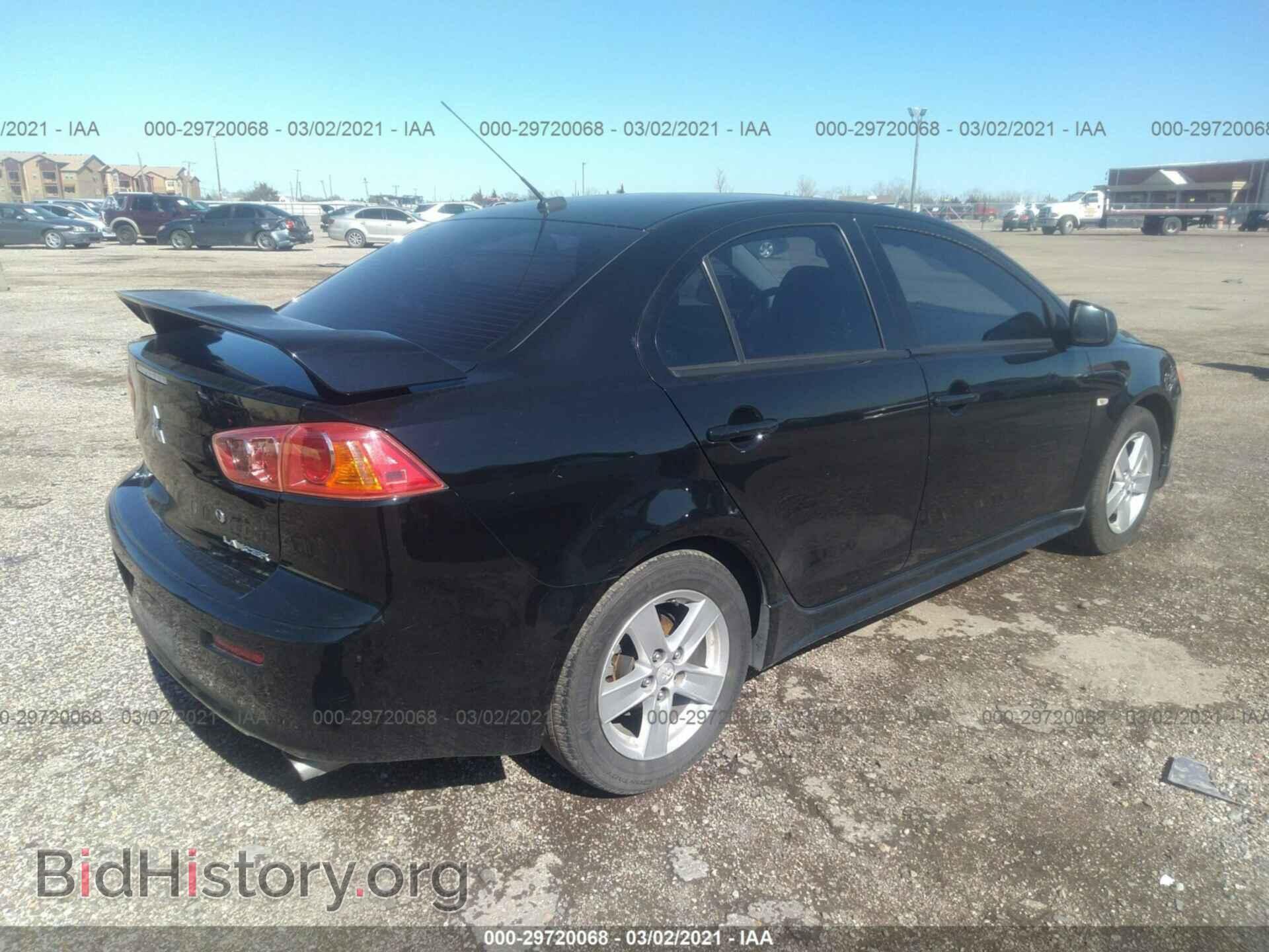 2009 MITSUBISHI LANCER - VIN: JA3AU26U59U016729 - Фото 4