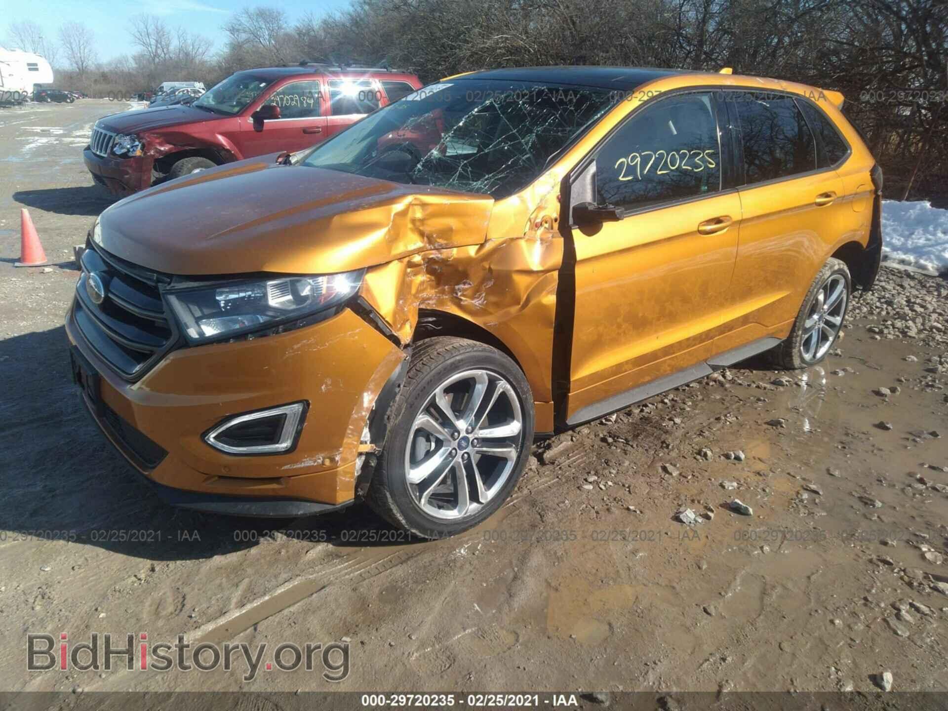 2015 FORD EDGE - VIN: 2FMPK4AP6FBC06471 - Фото 2