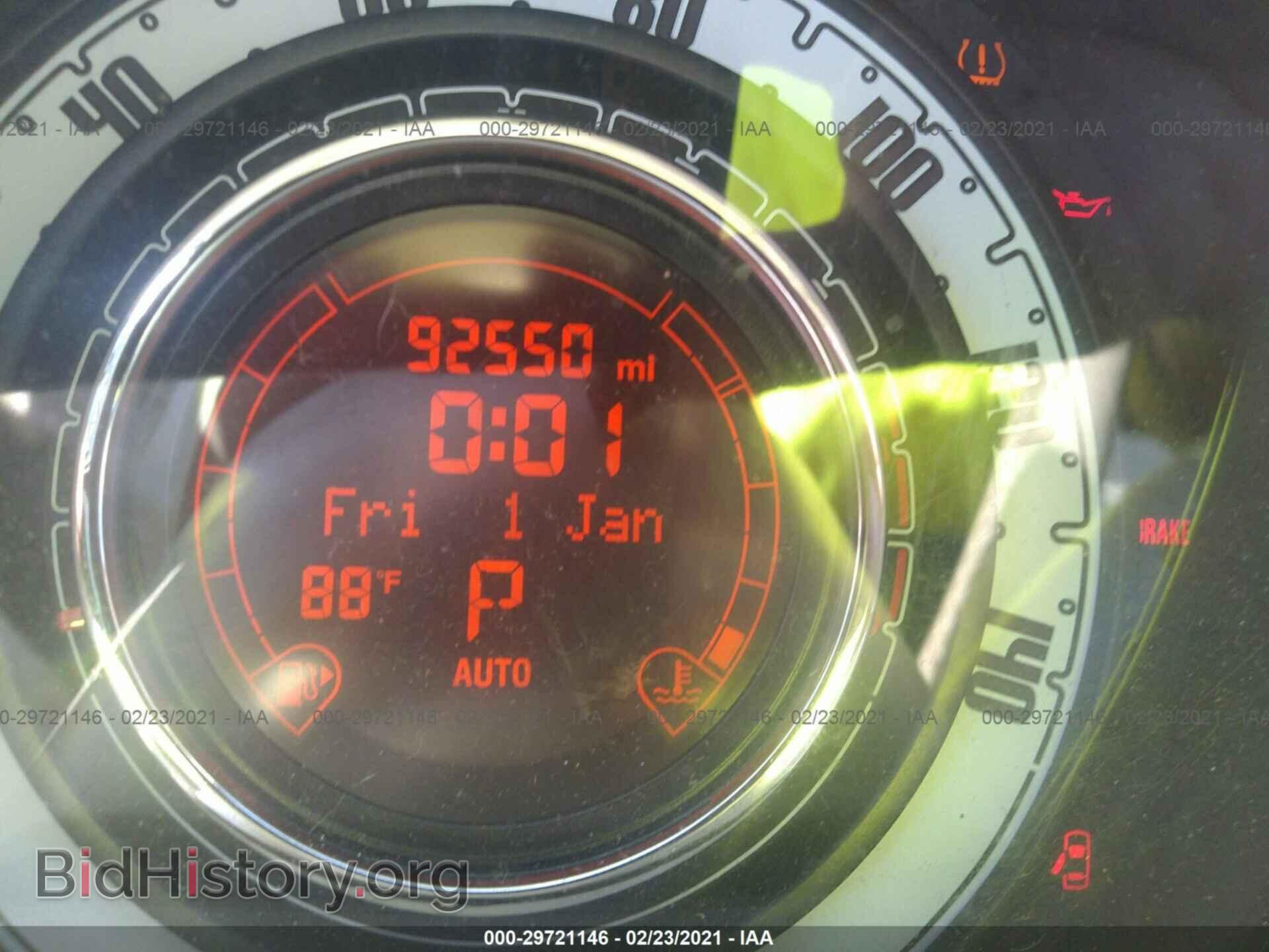 2012 FIAT 500 - VIN: 3C3CFFAR1CT211702 - Фото 7