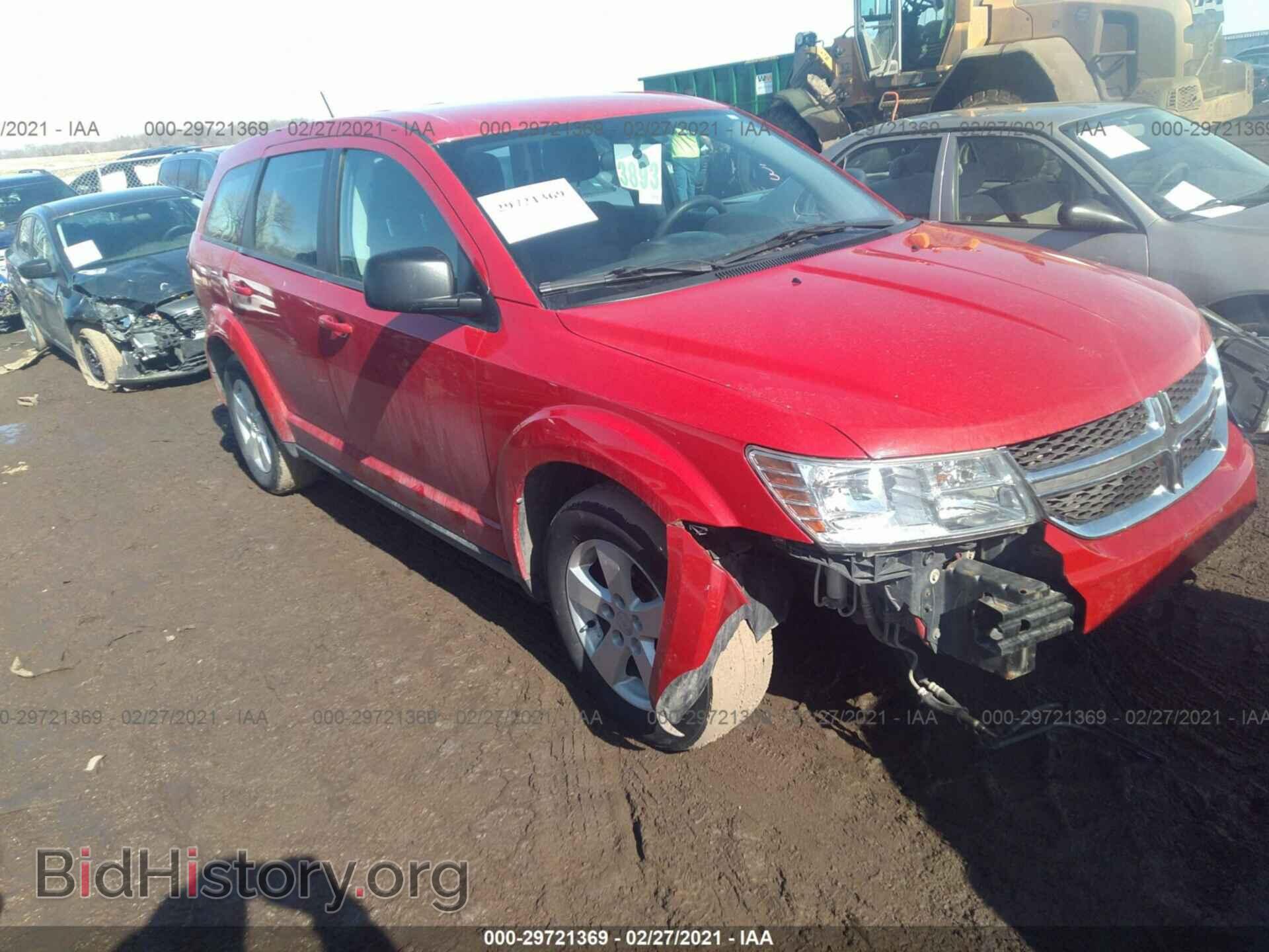 Фотография 3C4PDCAB5DT599460 - DODGE JOURNEY 2013