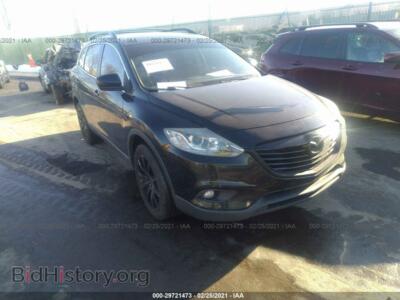 2013 Mazda CX-9 Touring, черный — VIN JM3TB3CV6D0404885, IAAI