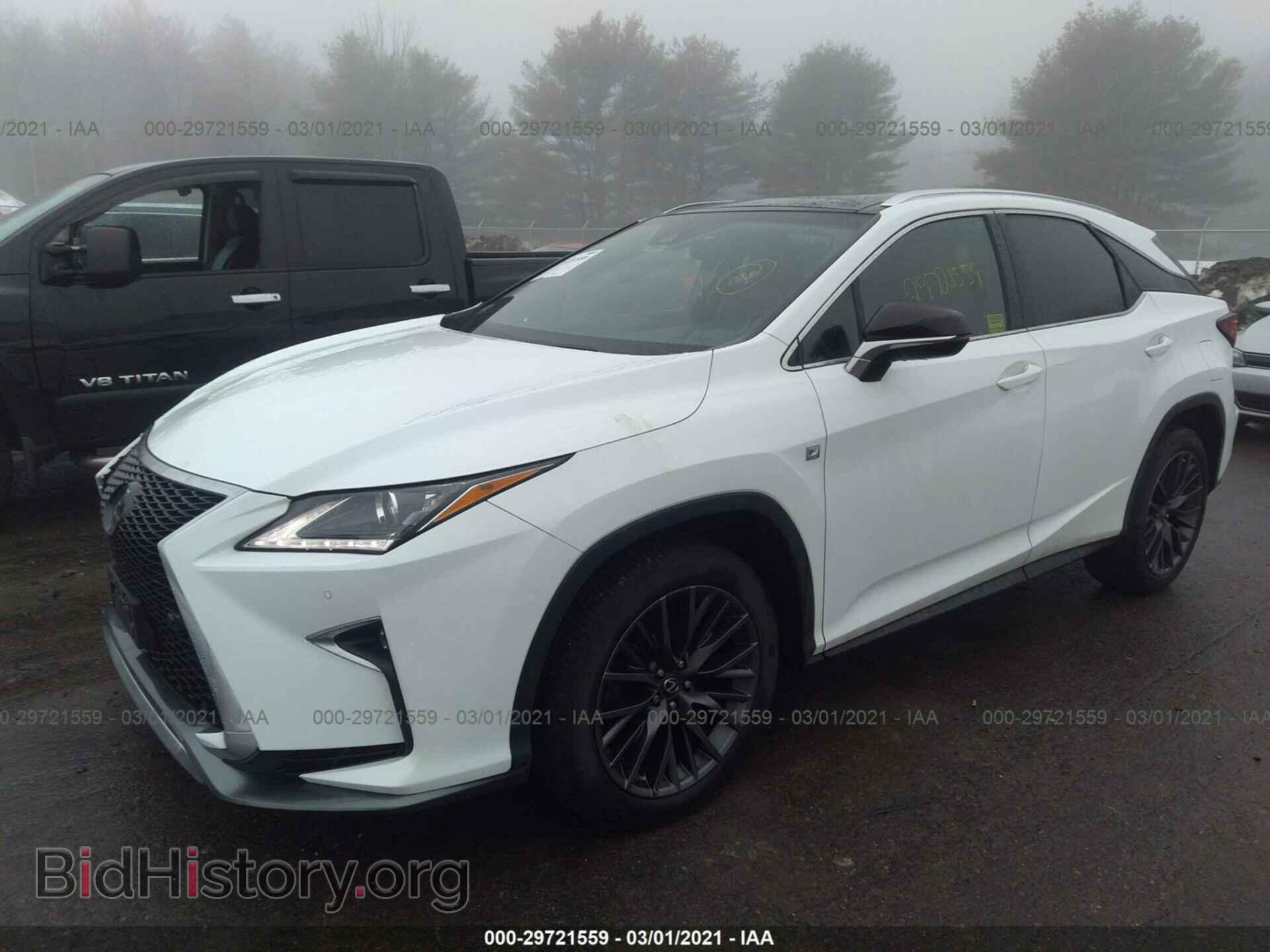 2016 LEXUS RX 350 - VIN: 2T2BZMCA4GC049613 - Фото 2
