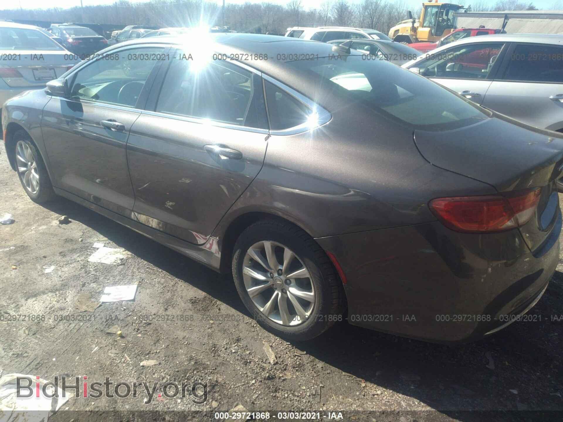 2015 CHRYSLER 200 - VIN: 1C3CCCCB1FN509274 - Фото 3