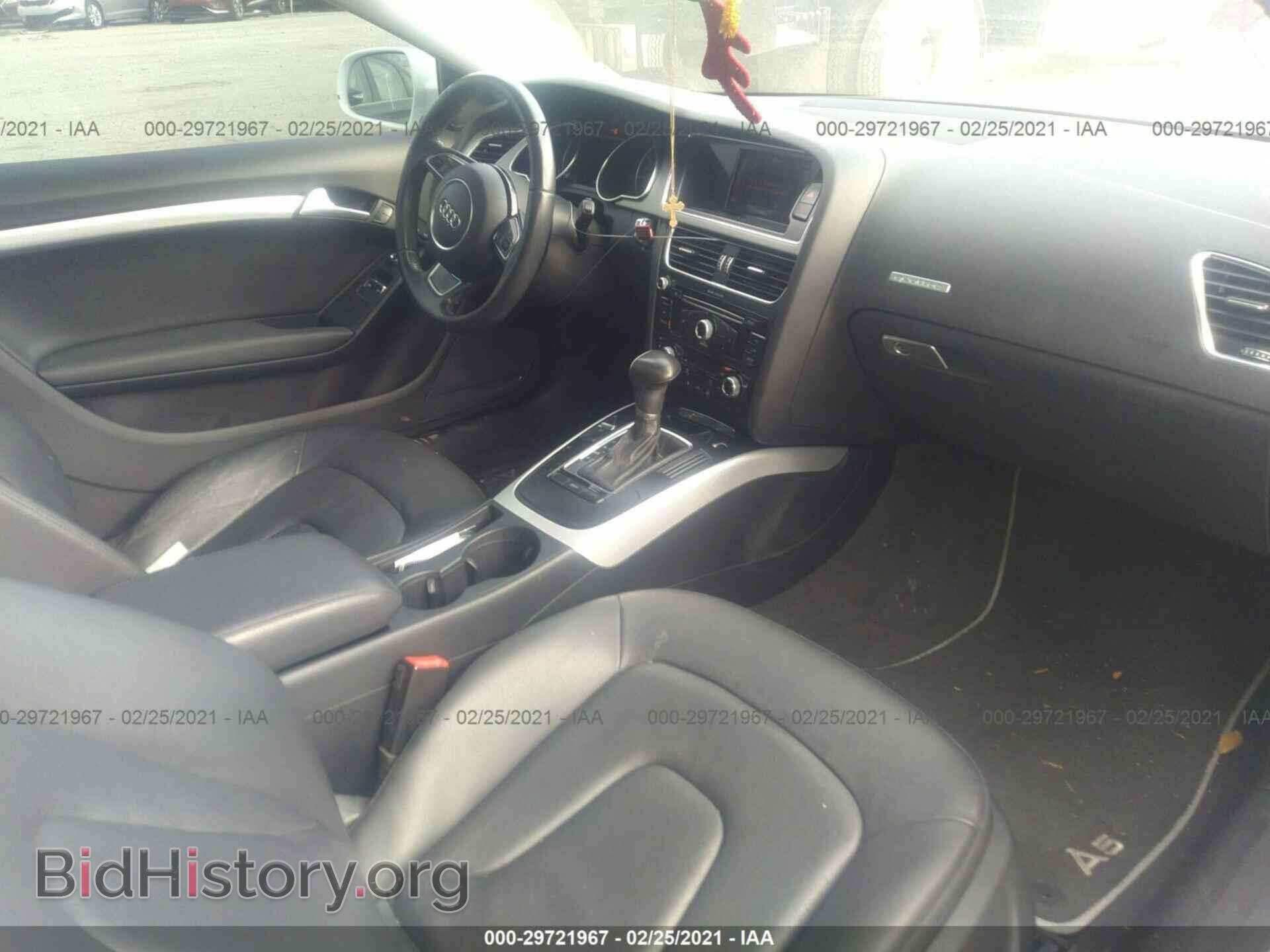 2013 AUDI A5 - VIN: WAULFAFR7DA000873 - Фото 5