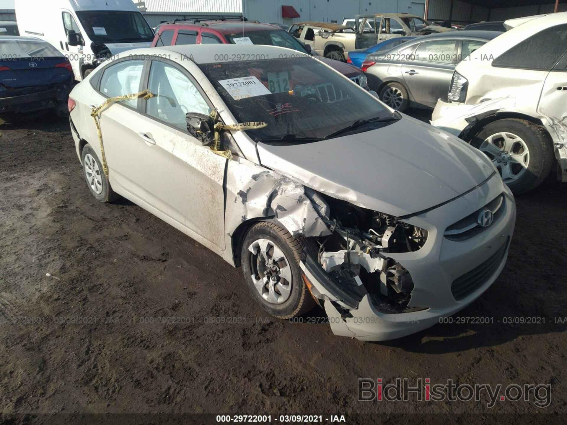 Photo KMHCT4AE7GU108359 - HYUNDAI ACCENT 2016