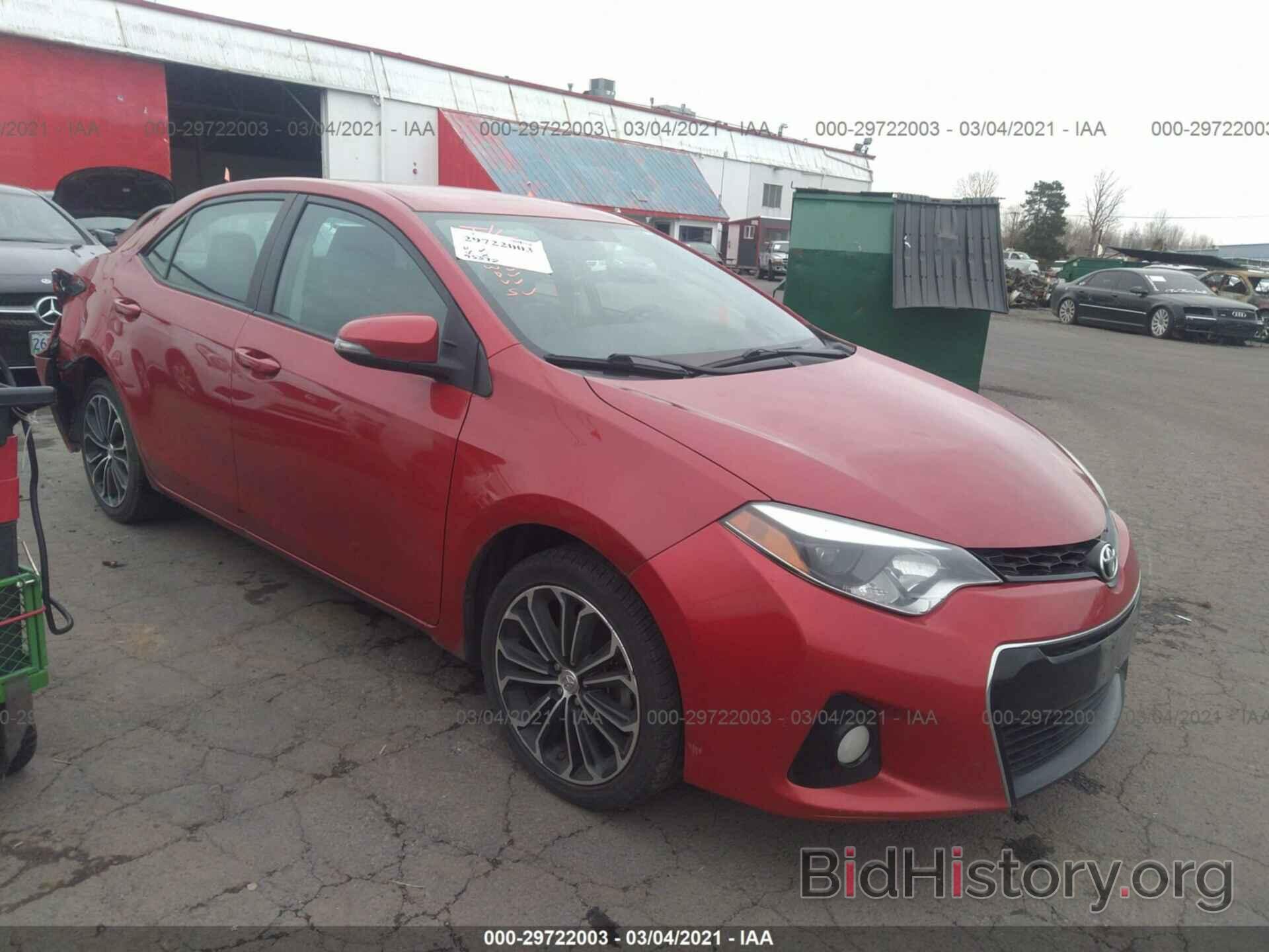 Photo 5YFBURHE9EP123293 - TOYOTA COROLLA 2014