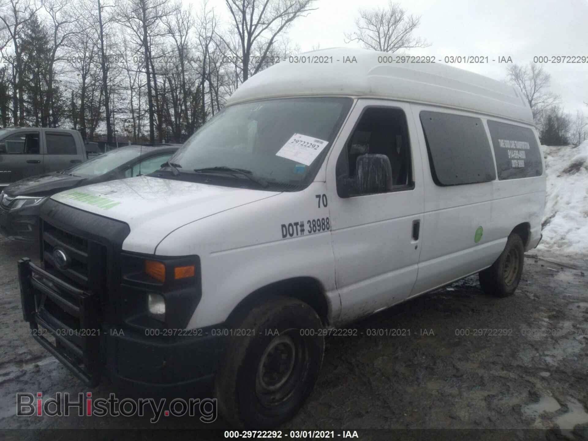 2012 FORD ECONOLINE CARGO VAN - VIN: 1FTNE2EW1CDA07388 - Фото 2