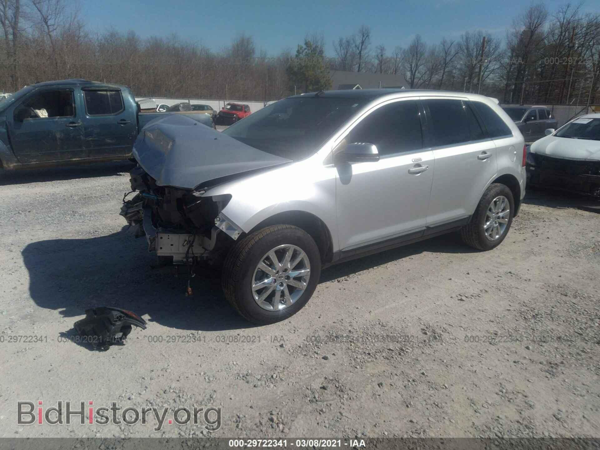 2014 FORD EDGE - VIN: 2FMDK3KC9EBA71719 - Фото 2
