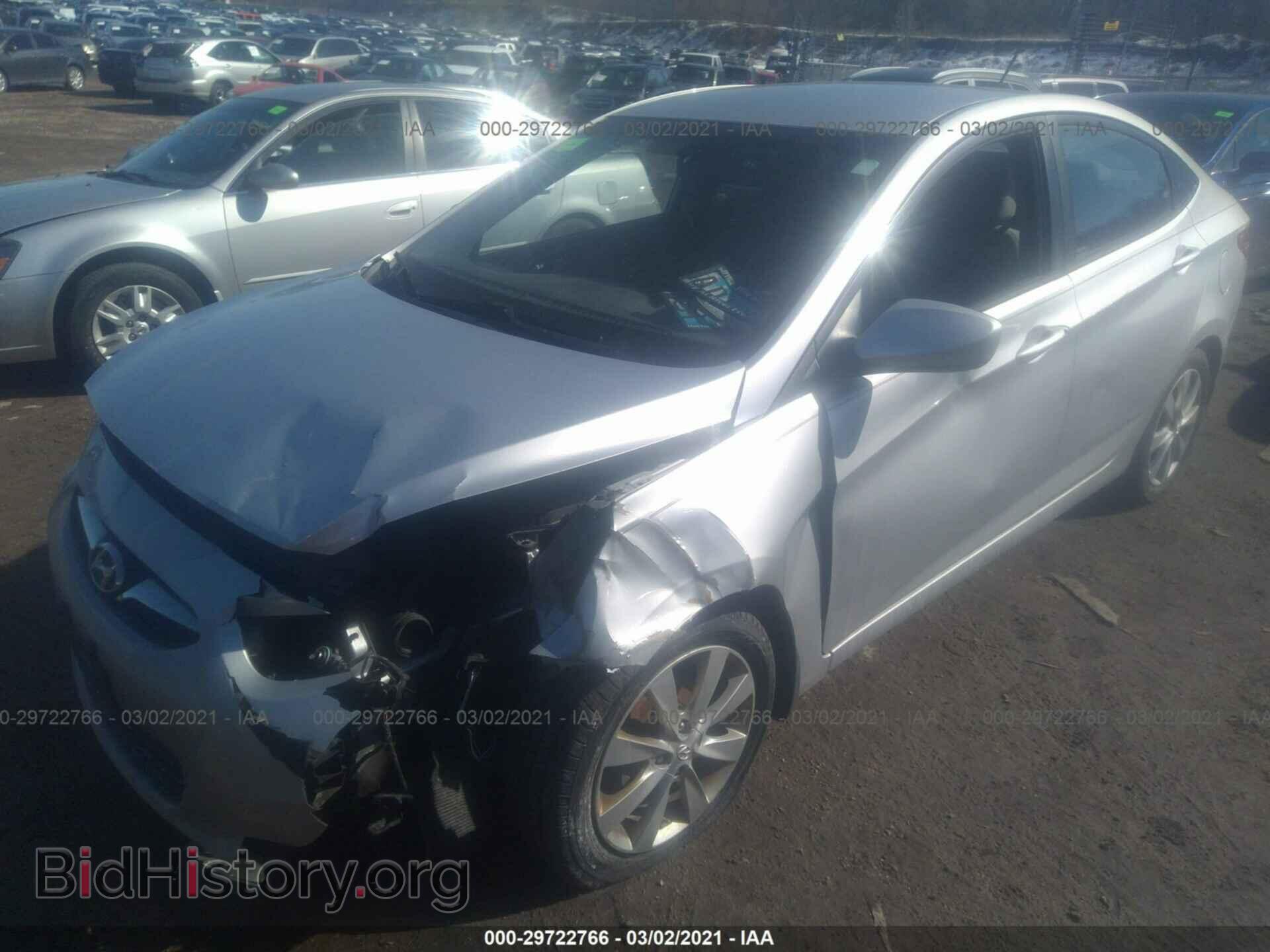 2012 HYUNDAI ACCENT - VIN: KMHCU4AE7CU159609 - Фото 2