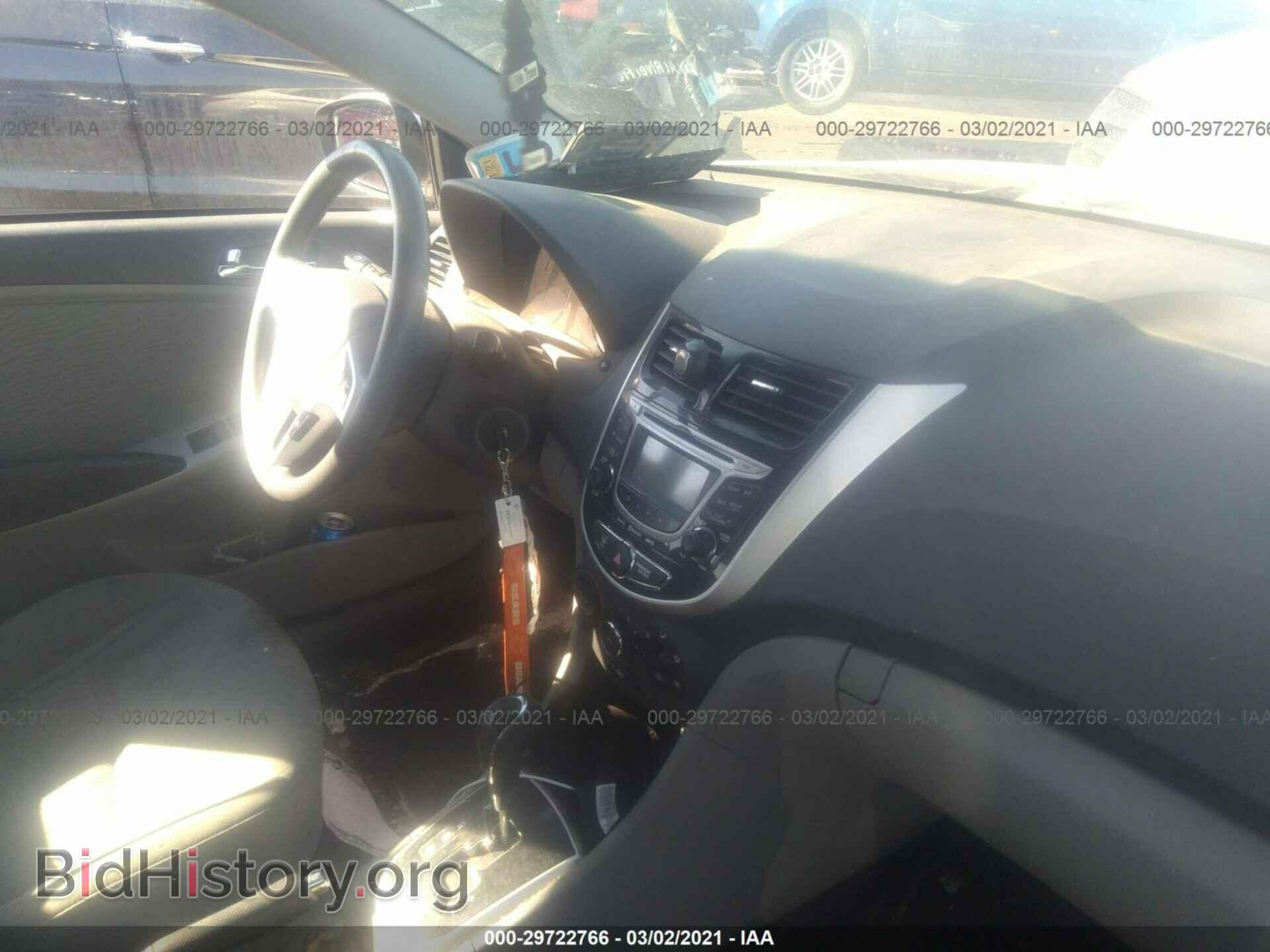 2012 HYUNDAI ACCENT - VIN: KMHCU4AE7CU159609 - Фото 5