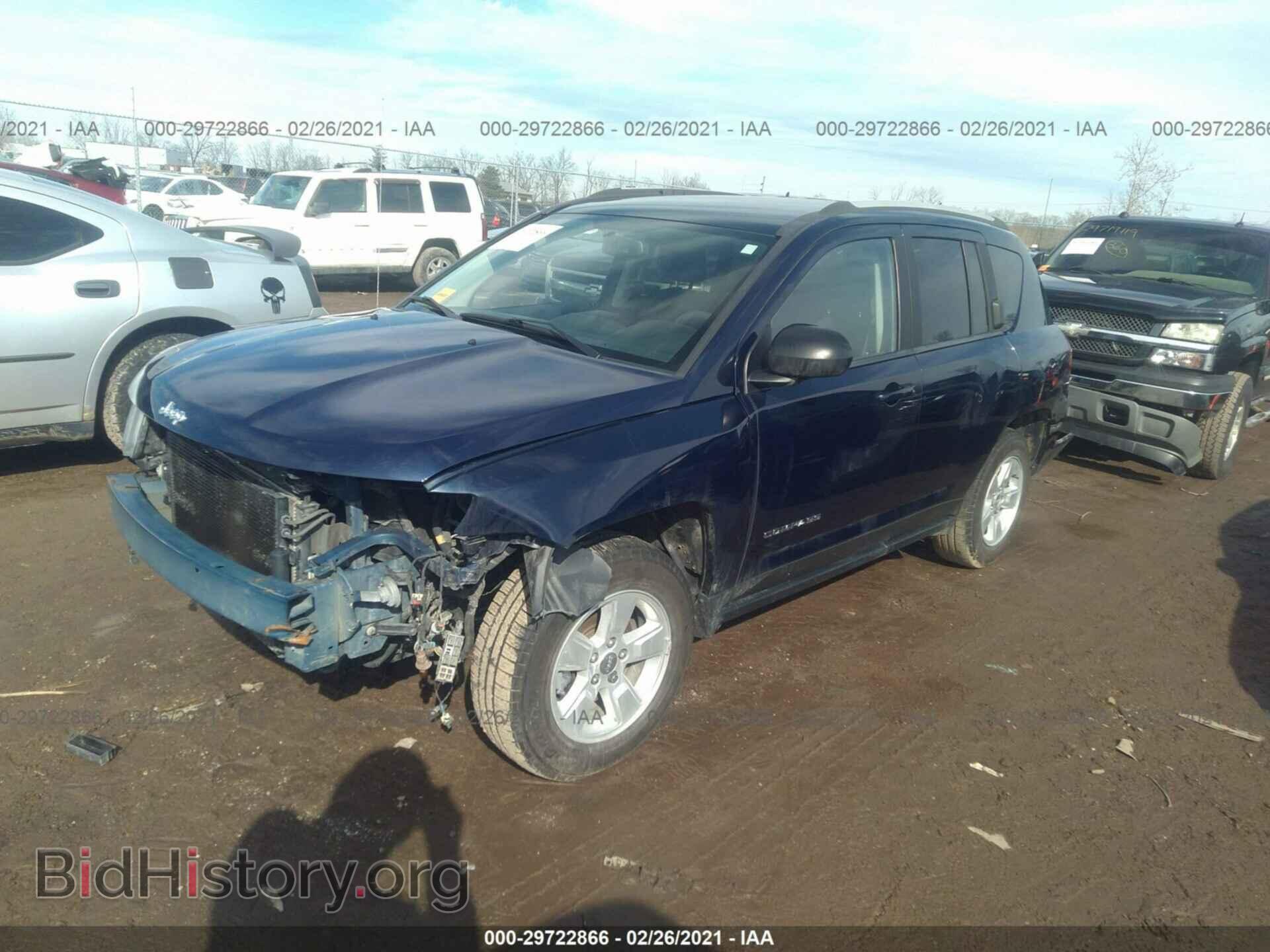 2017 JEEP COMPASS - VIN: 1C4NJCBA2HD184999 - Фото 2