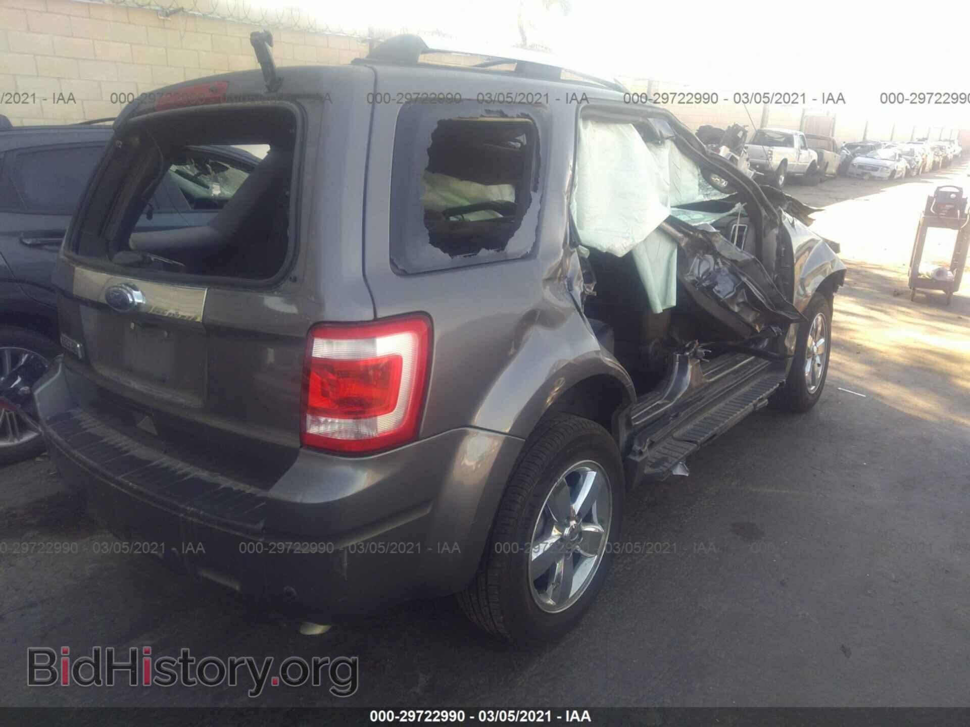 2011 FORD ESCAPE - VIN: 1FMCU0E76BKB84273 - Фото 4