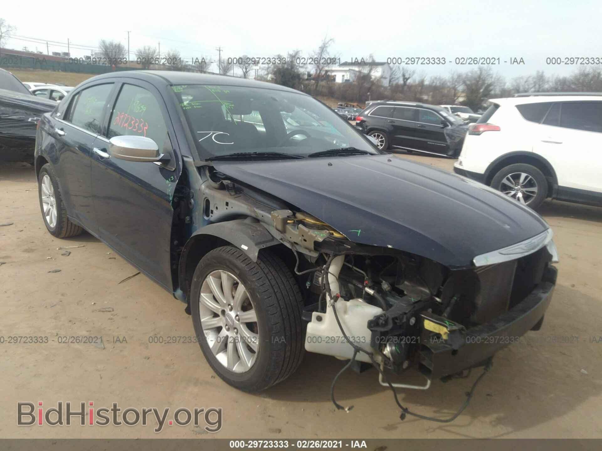 Фотография 1C3CCBCG9DN556216 - CHRYSLER 200 2013