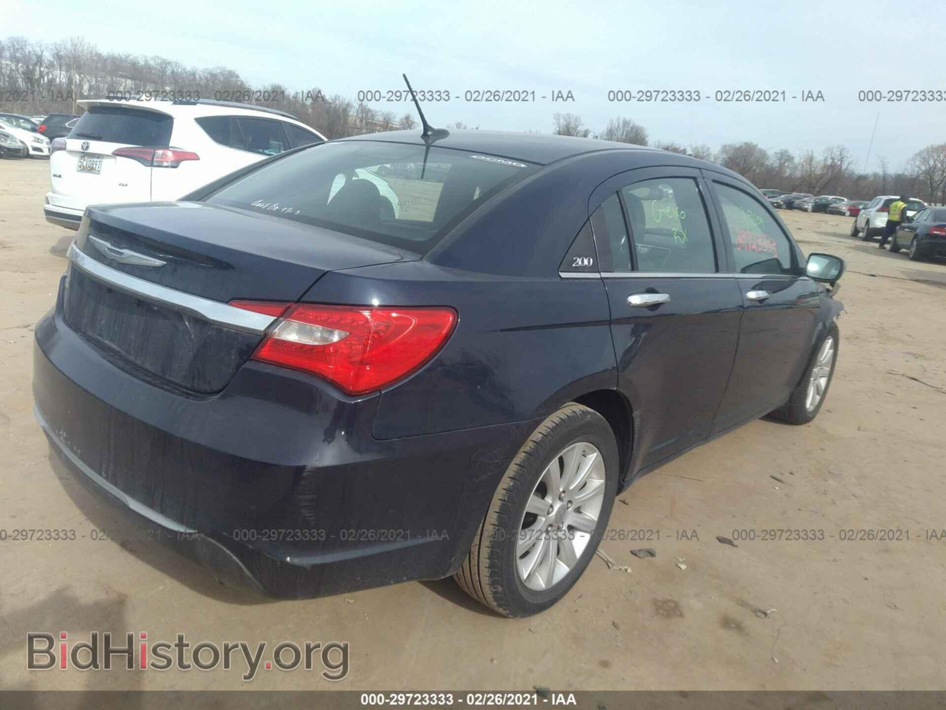 2013 CHRYSLER 200 - VIN: 1C3CCBCG9DN556216 - Фото 4