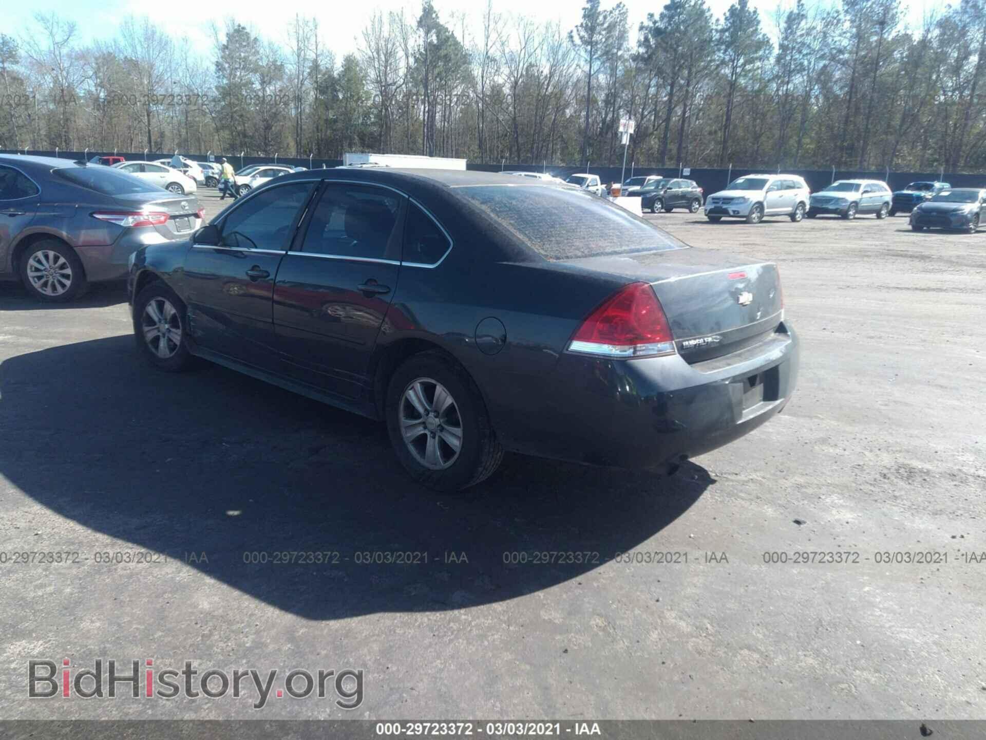 2012 CHEVROLET IMPALA - VIN: 2G1WF5E30C1297586 - Фото 3