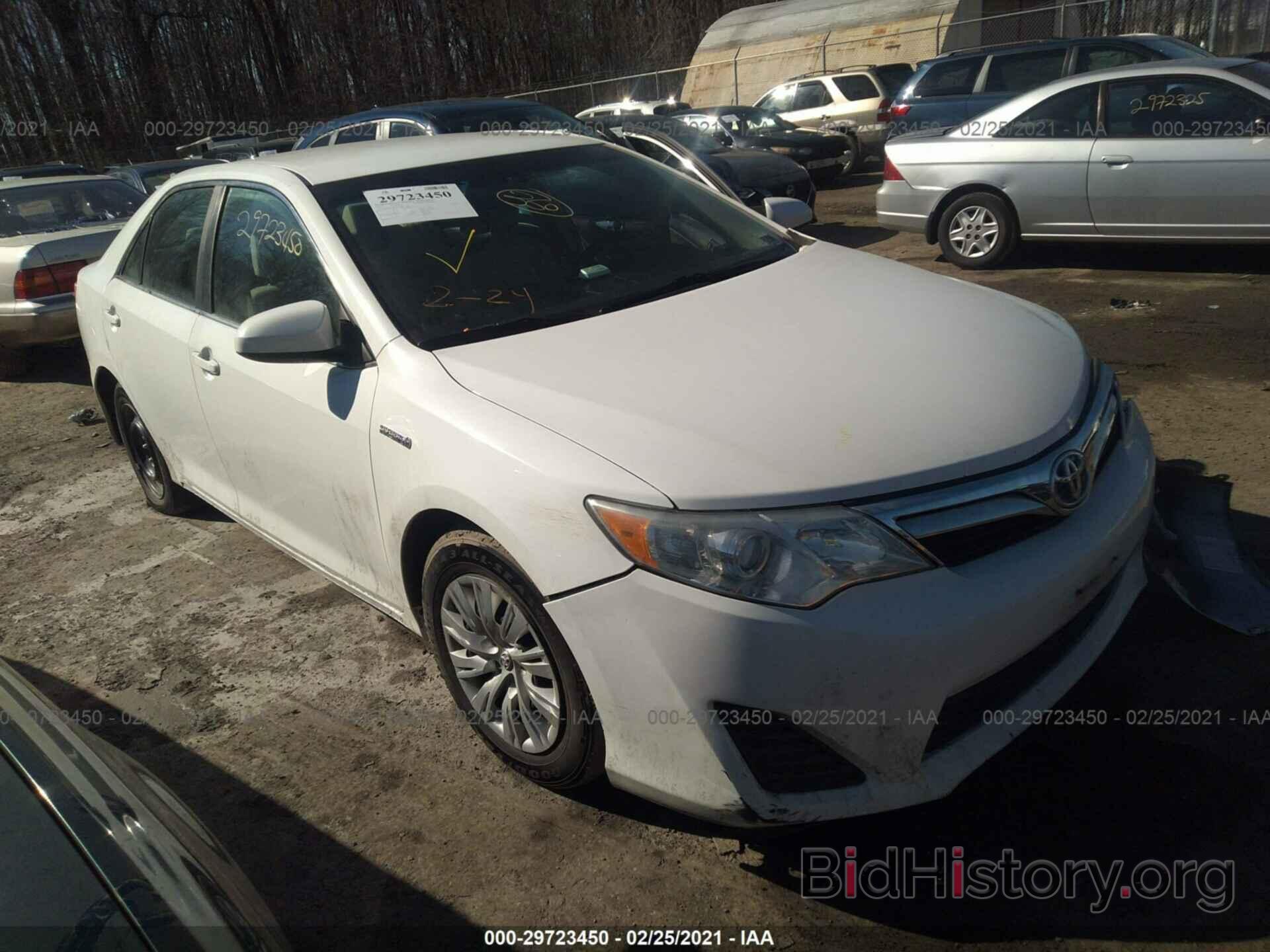 Фотография 4T1BD1FK6DU091264 - TOYOTA CAMRY HYBRID 2013