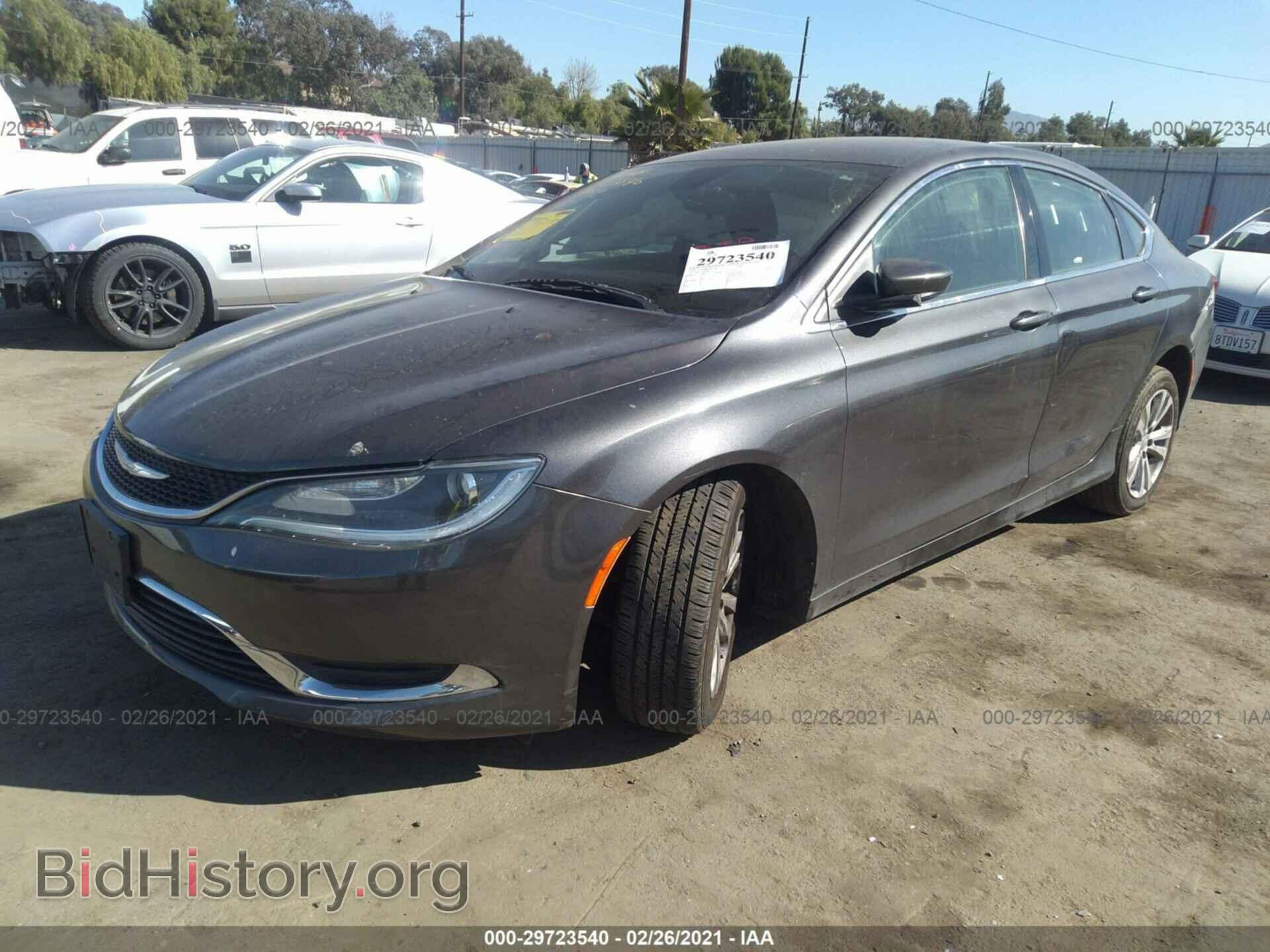 2016 CHRYSLER 200 - VIN: 1C3CCCAB9GN123447 - Фото 2