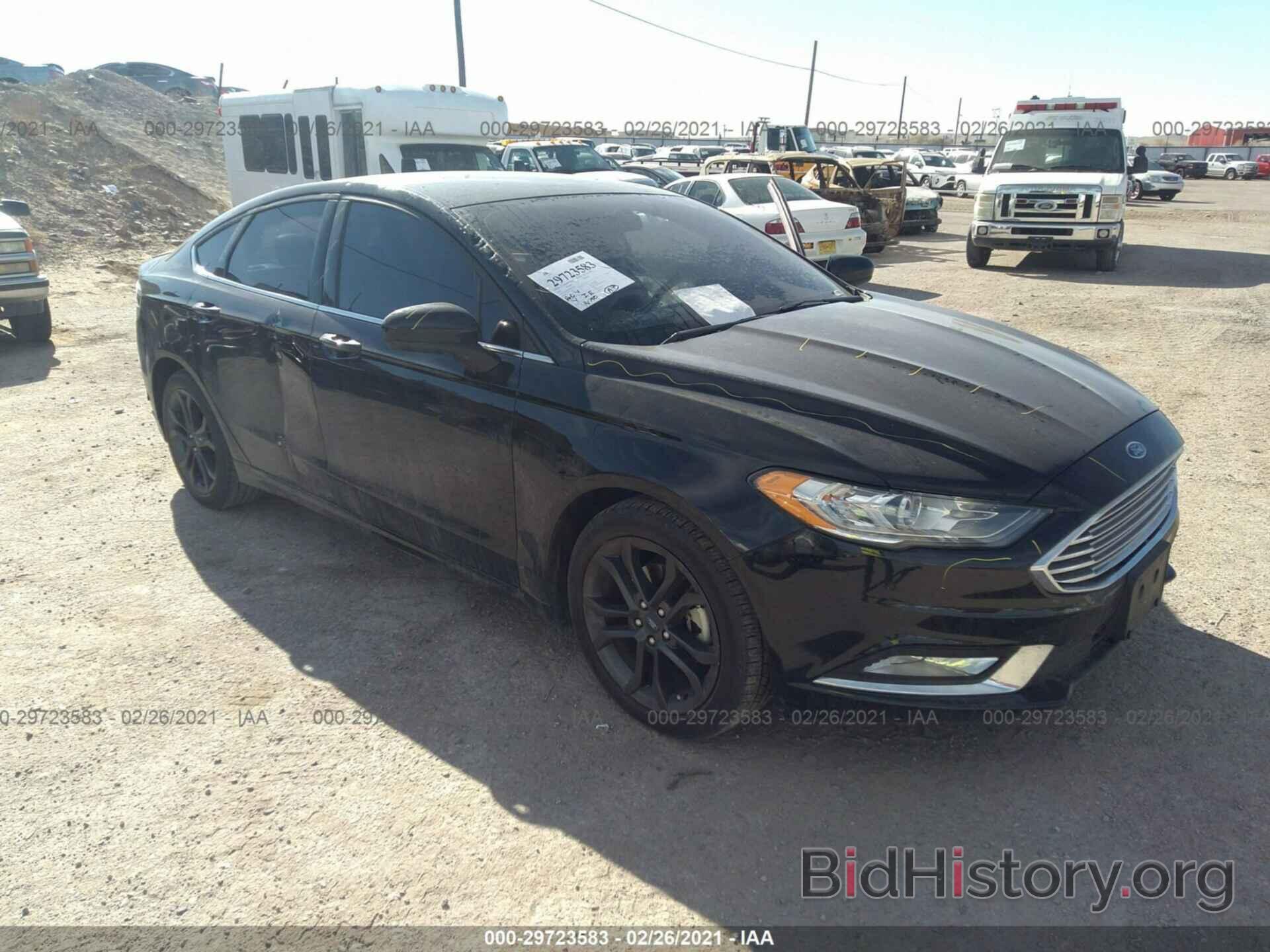 Photo 3FA6P0HD2JR246004 - FORD FUSION 2018