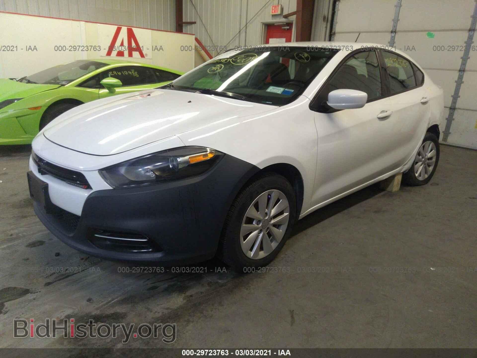 2014 DODGE DART - VIN: 1C3CDFBB2ED677896 - Фото 2