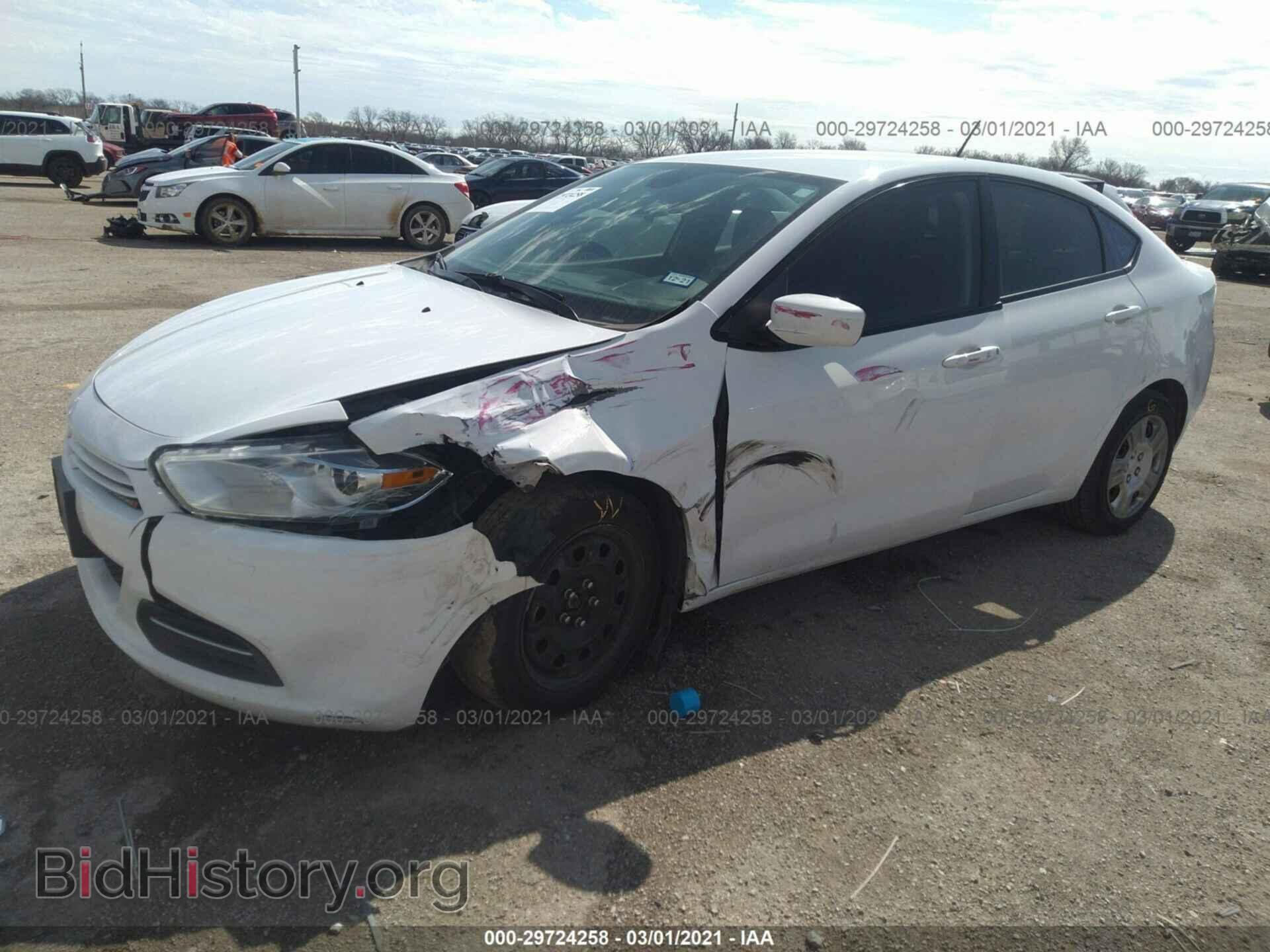 2015 DODGE DART - VIN: 1C3CDFAA7FD227834 - Фото 2