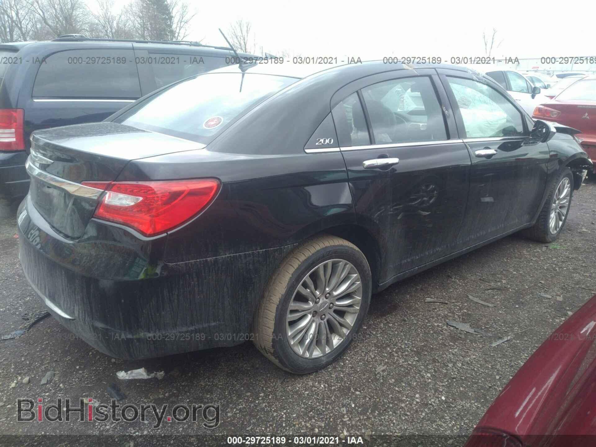 2012 CHRYSLER 200 - VIN: 1C3CCBCB9CN302489 - Фото 4