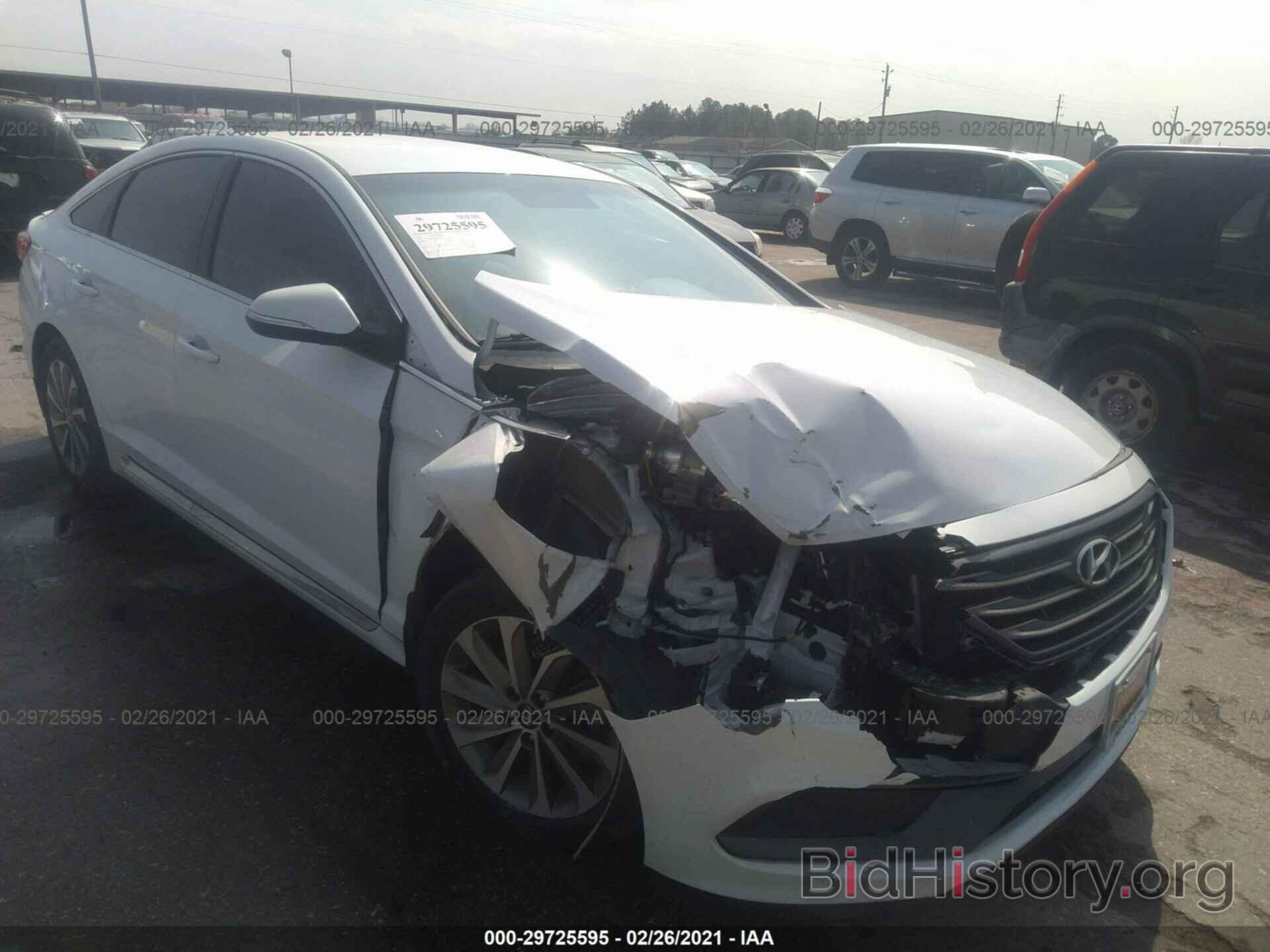 Photo 5NPE34AF7HH471035 - HYUNDAI SONATA 2017