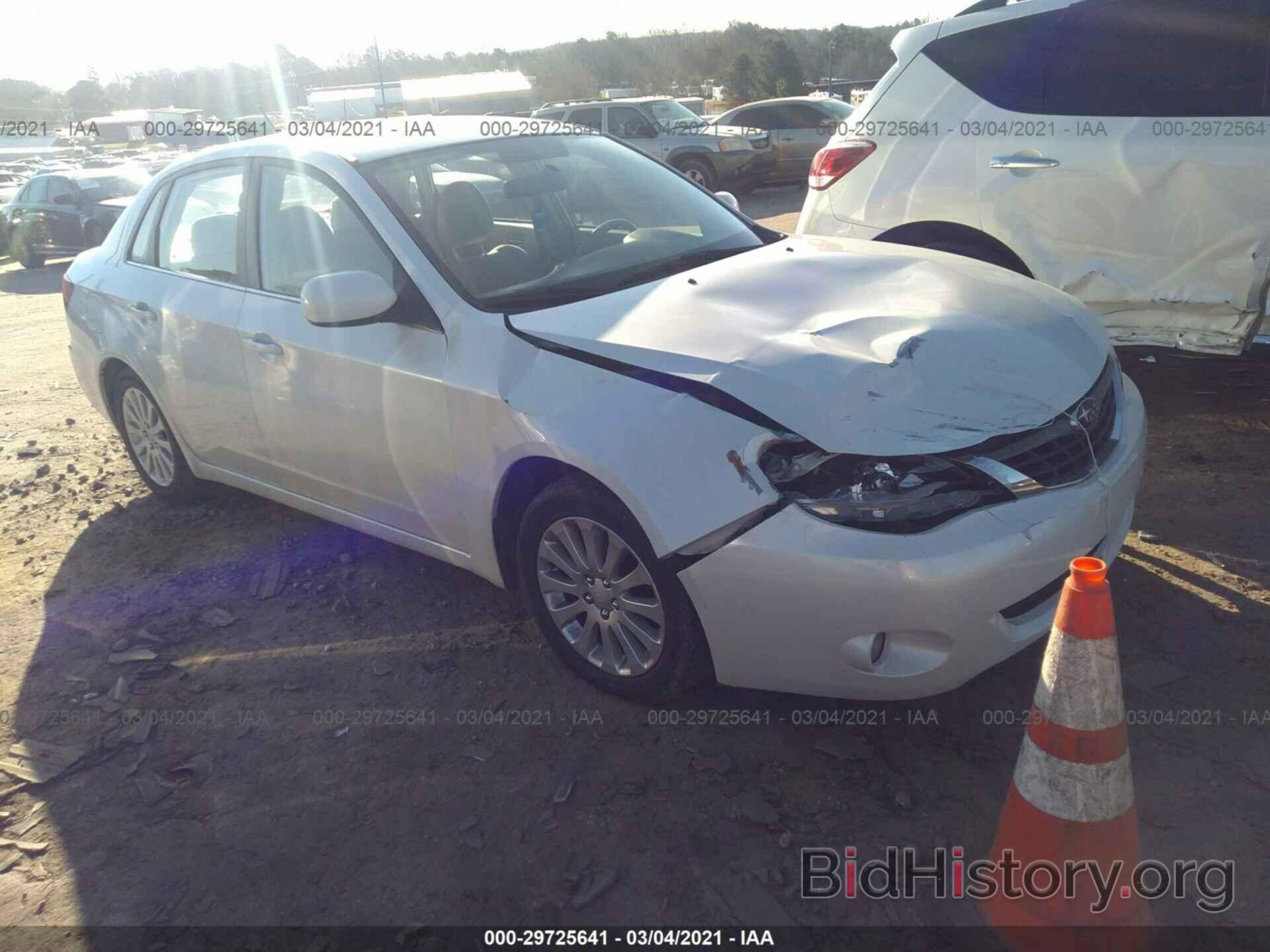 Photo JF1GE61618H500709 - SUBARU IMPREZA SEDAN 2008