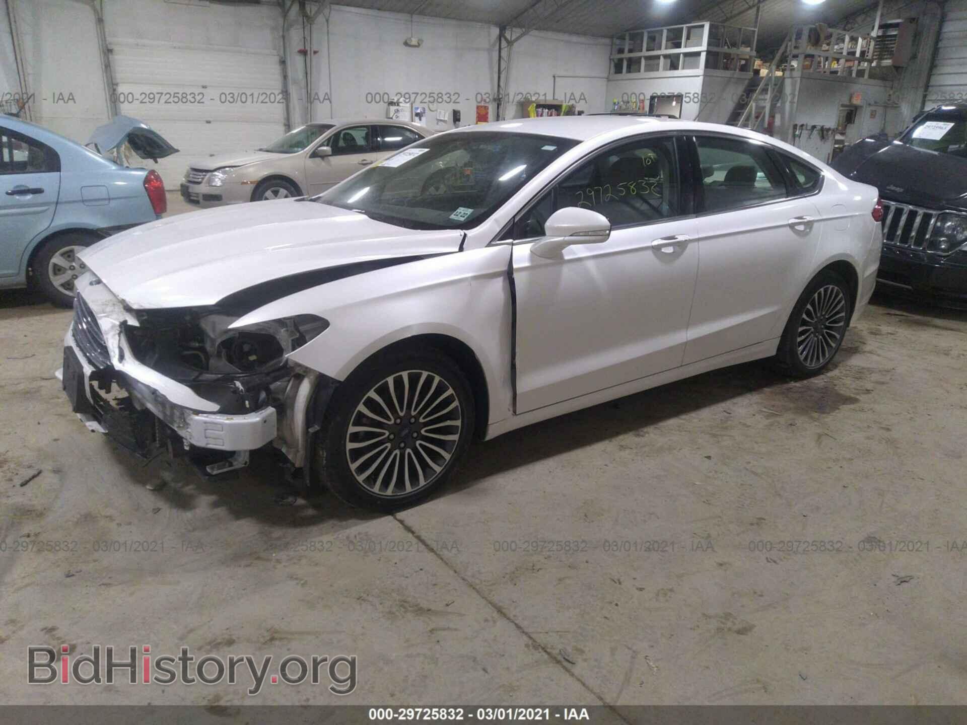 2017 FORD FUSION - VIN: 3FA6P0T97HR401210 - Фото 2
