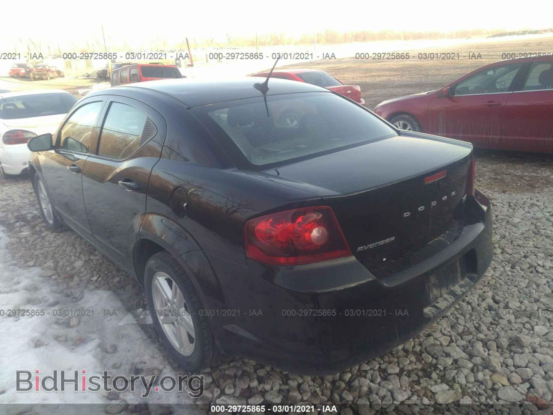 2013 DODGE AVENGER - VIN: 1C3CDZCG1DN687288 - Photo 3
