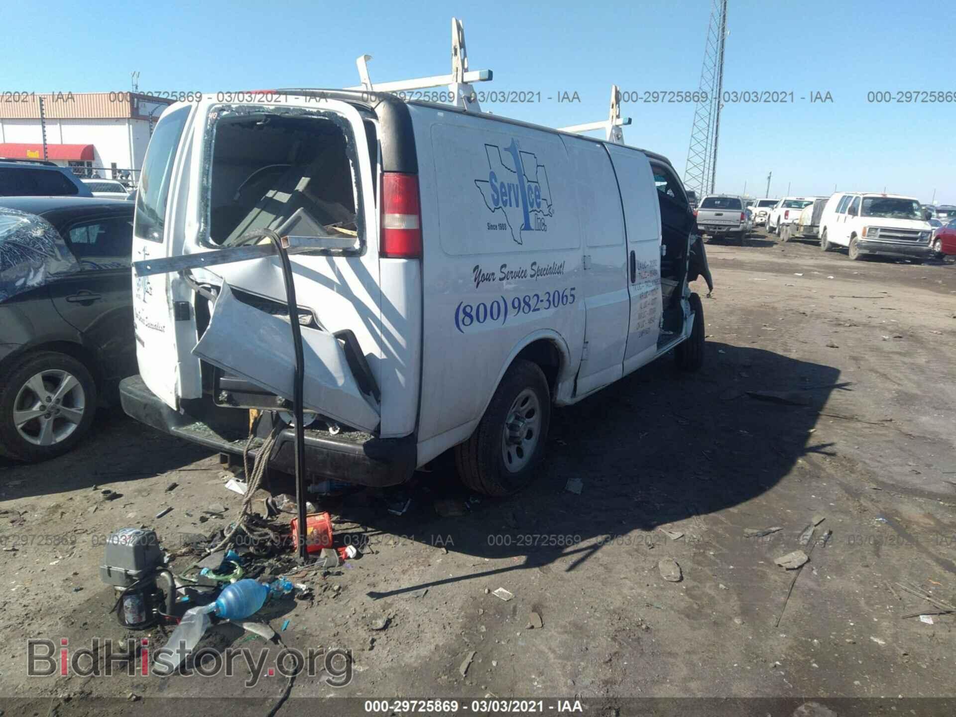 2014 CHEVROLET EXPRESS CARGO VAN - VIN: 1GCSGAF4XE1145486 - Photo 4