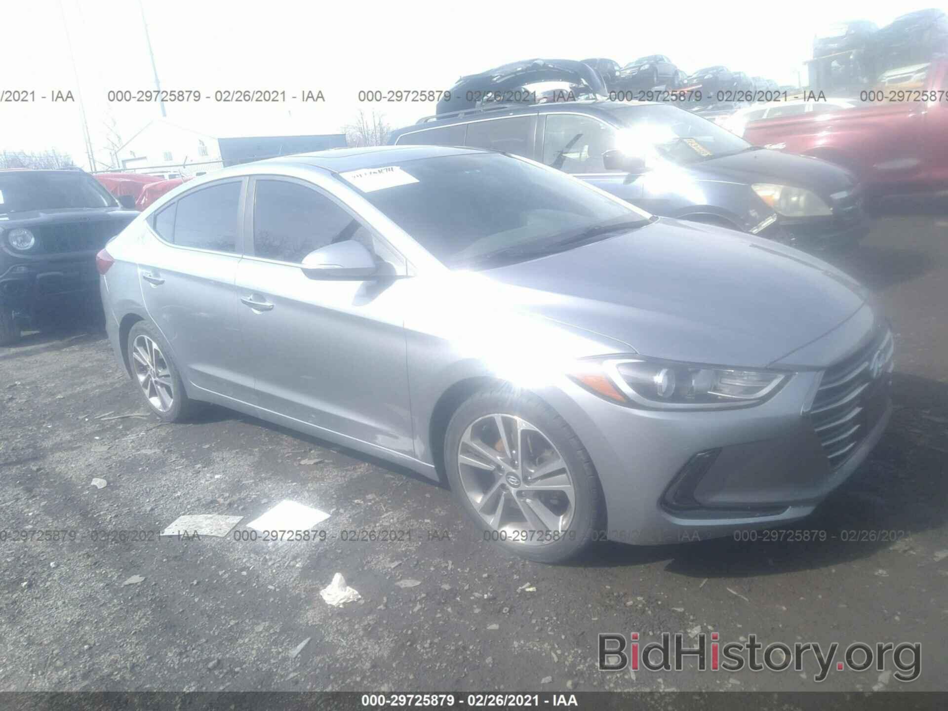 Photo 5NPD84LF6HH049817 - HYUNDAI ELANTRA 2017